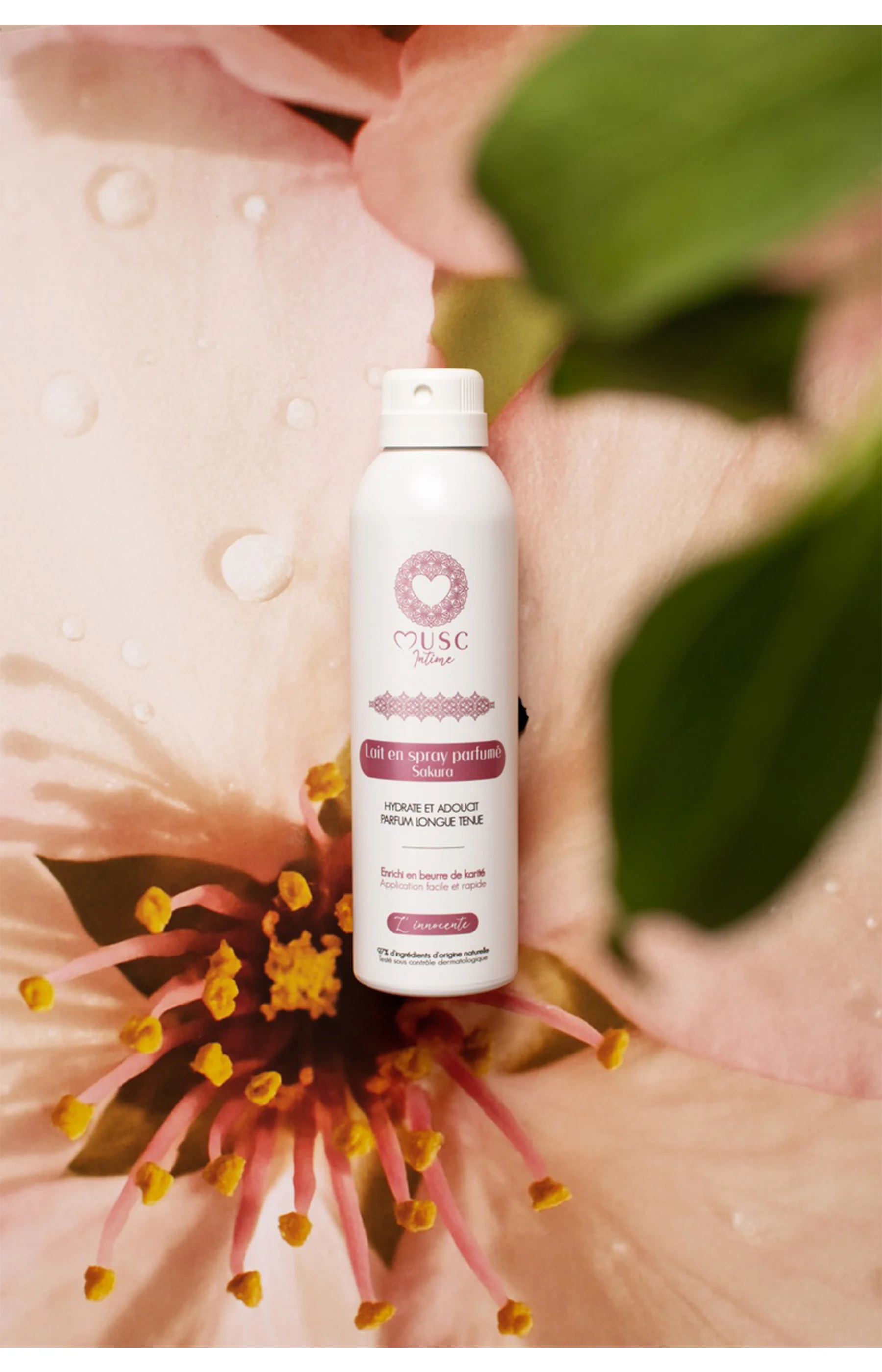 Lait corporel en spray - L’Innocente - Fleur de Sakura - 200 ml - Image 3