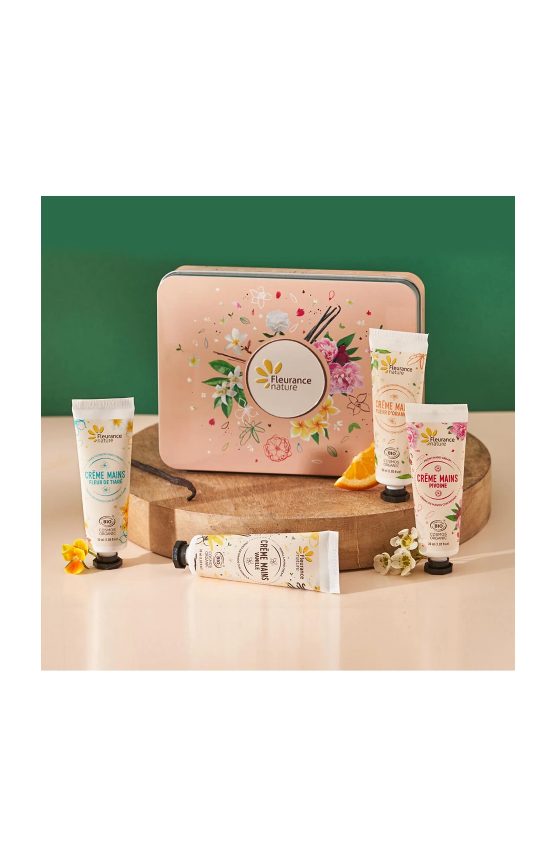 Coffret crèmes hydratantes bio mains - Evasion florale - 4 x 30 ml - Image 3