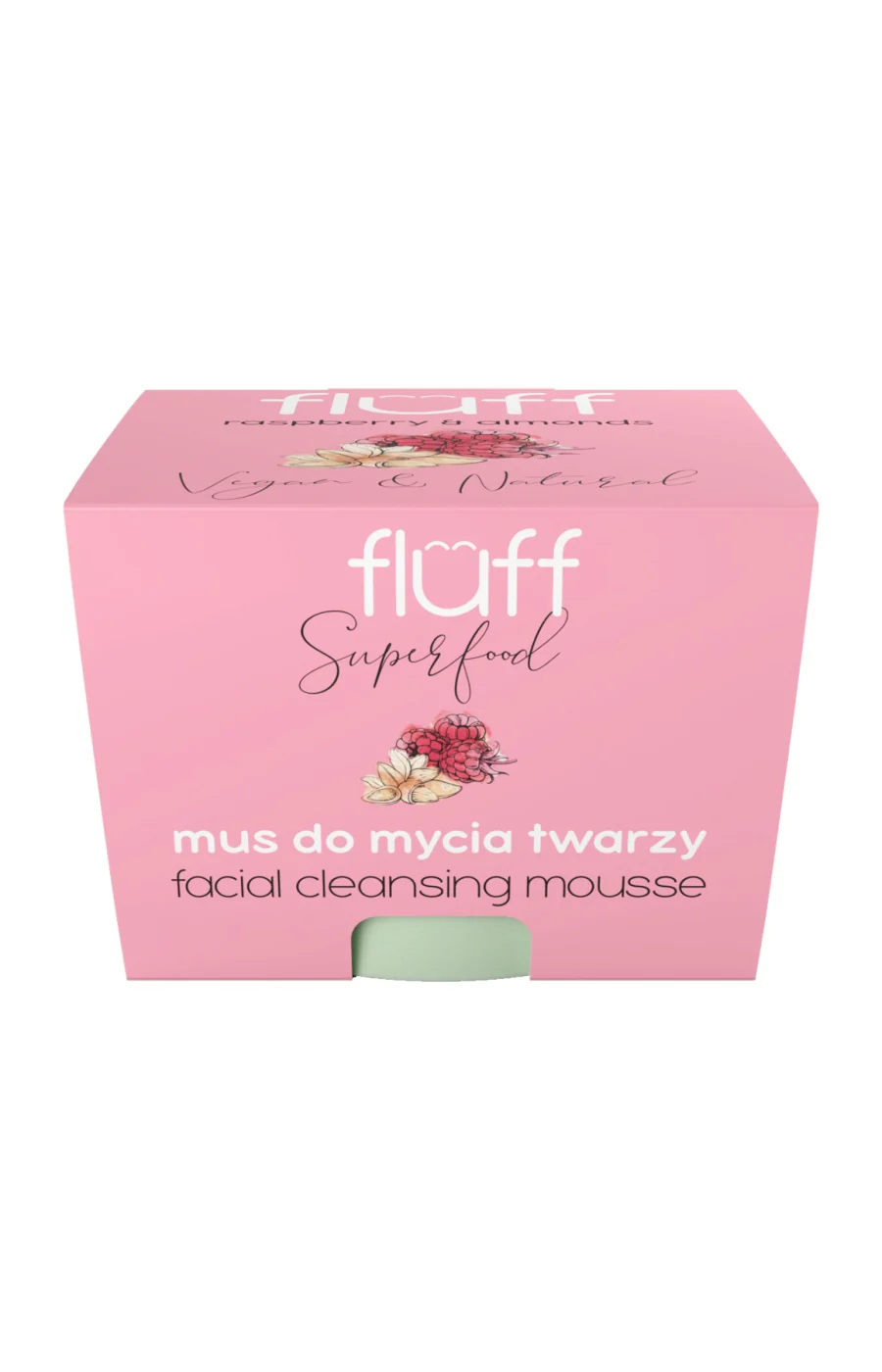 Mousse nettoyante - Framboise & amande - Visage - Image 3
