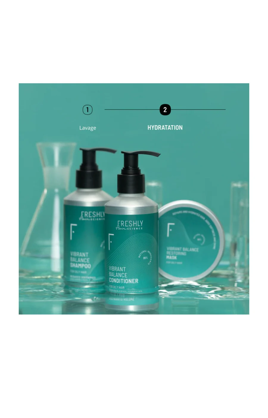 Après-shampoing rééquilibrant - Argile - Cheveux gras - 250 ml - Image 5