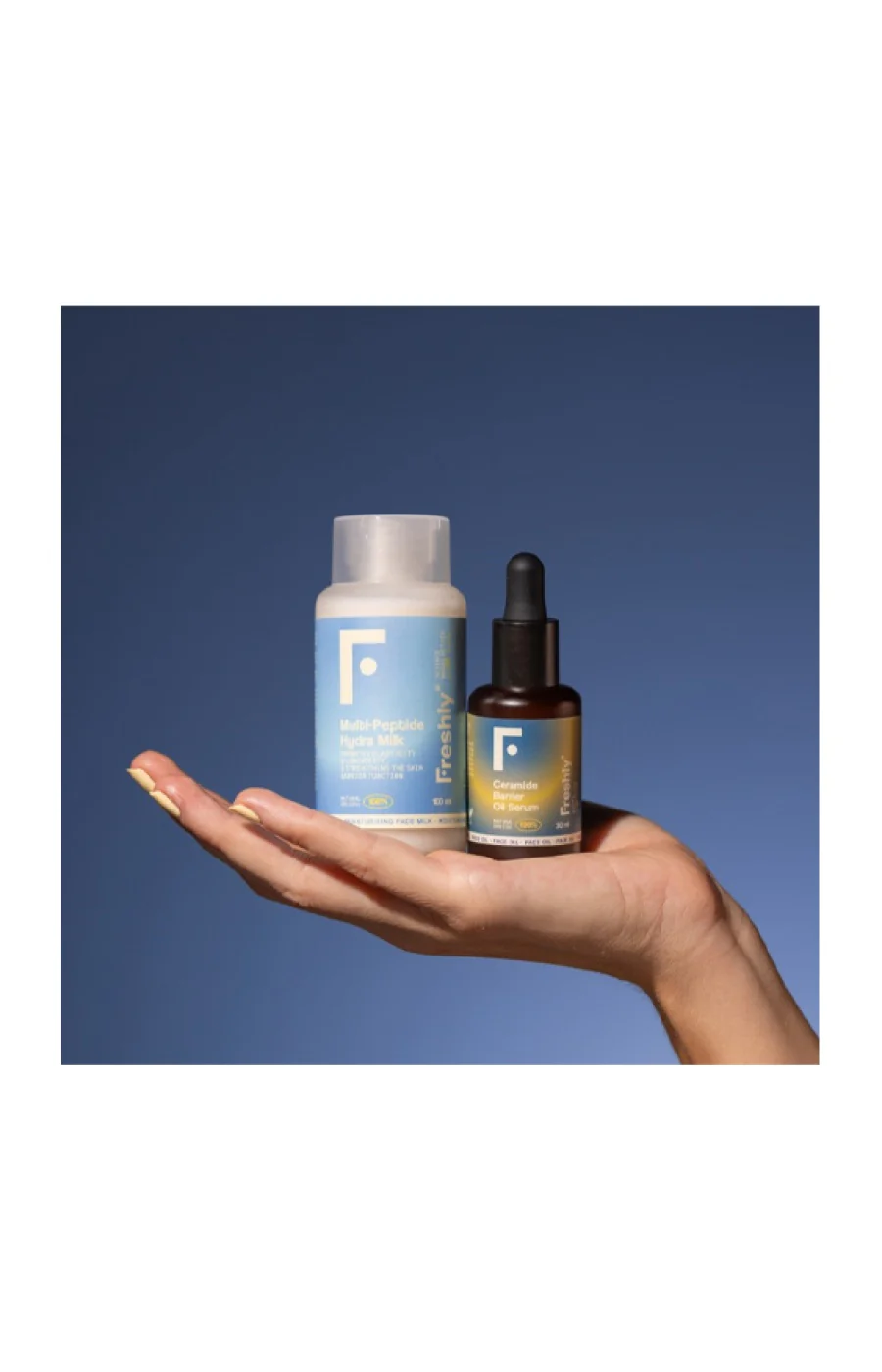 Sérum protecteur & lait hydratant - Céramides & peptides - Visage - Image 4