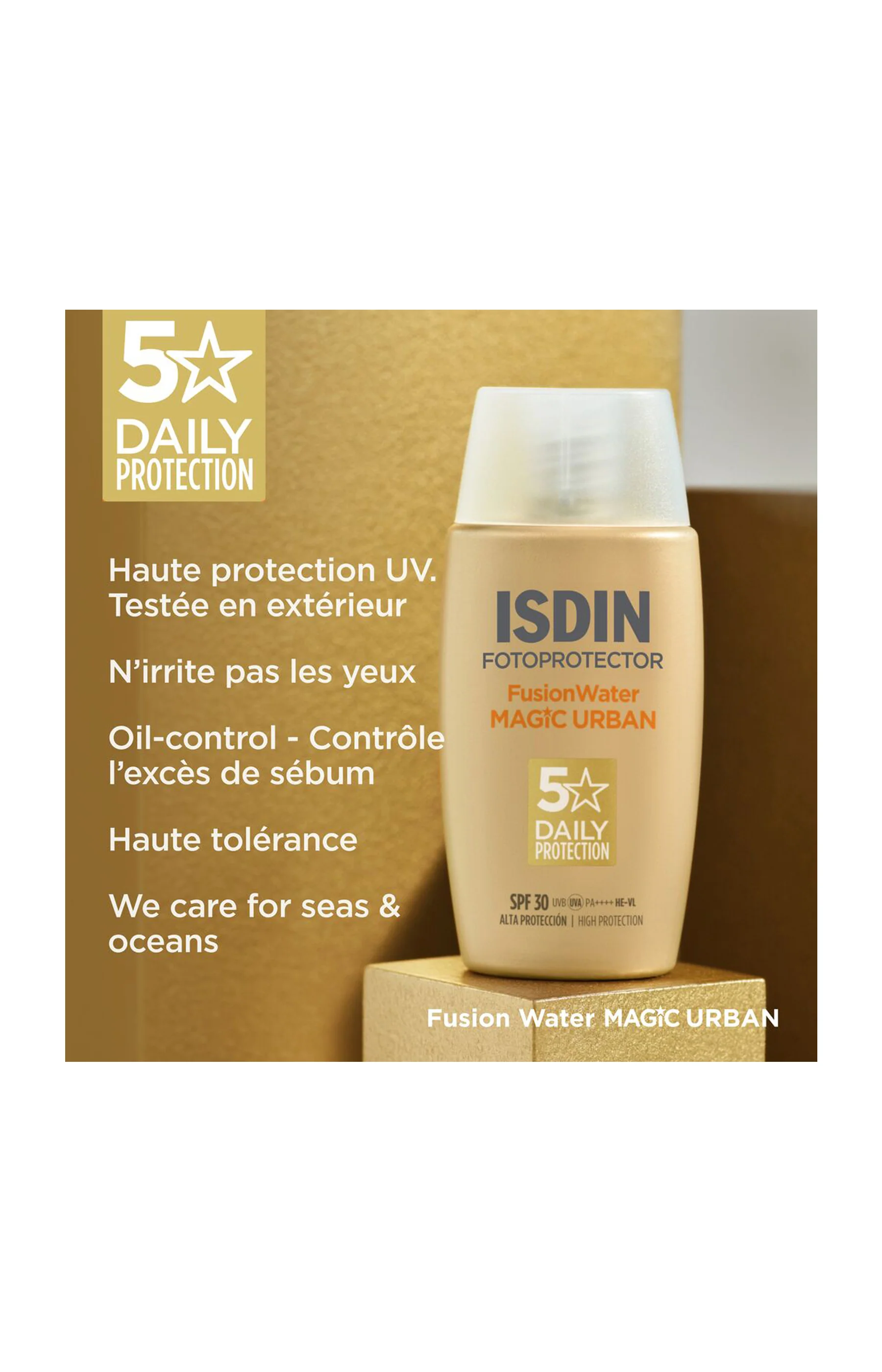 Fluide solaire SPF 30 - Magic Urban - Visage - 50 ml - Image 4