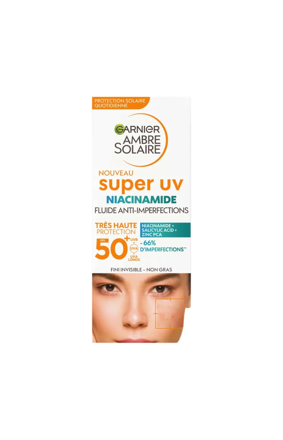 Fluide solaire SPF50+ - Niacinamide - Visage - 40 ml - Image 2