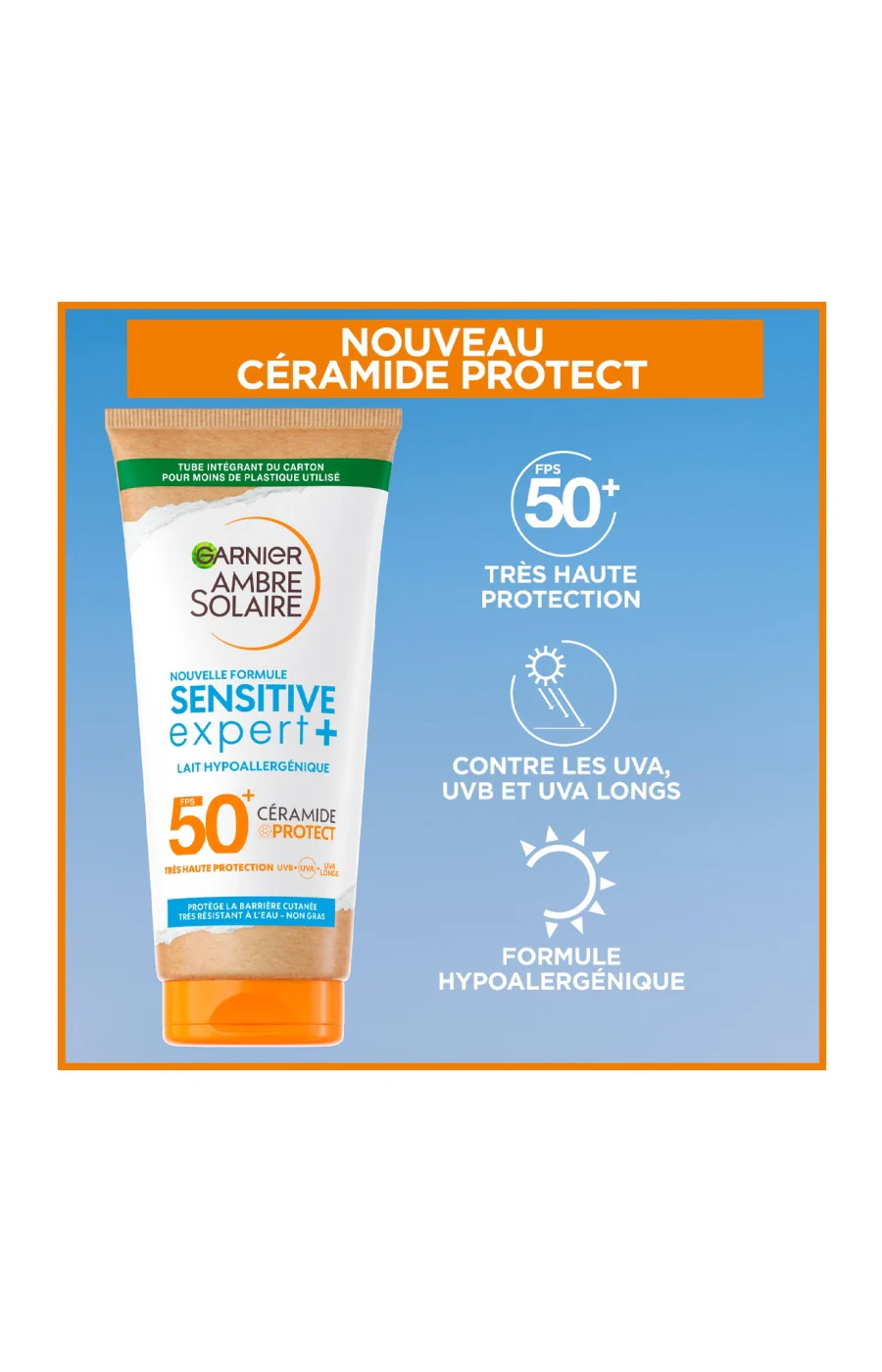 Lait solaire SPF 50+ - Céramides - Corps - 175 ml - Image 4