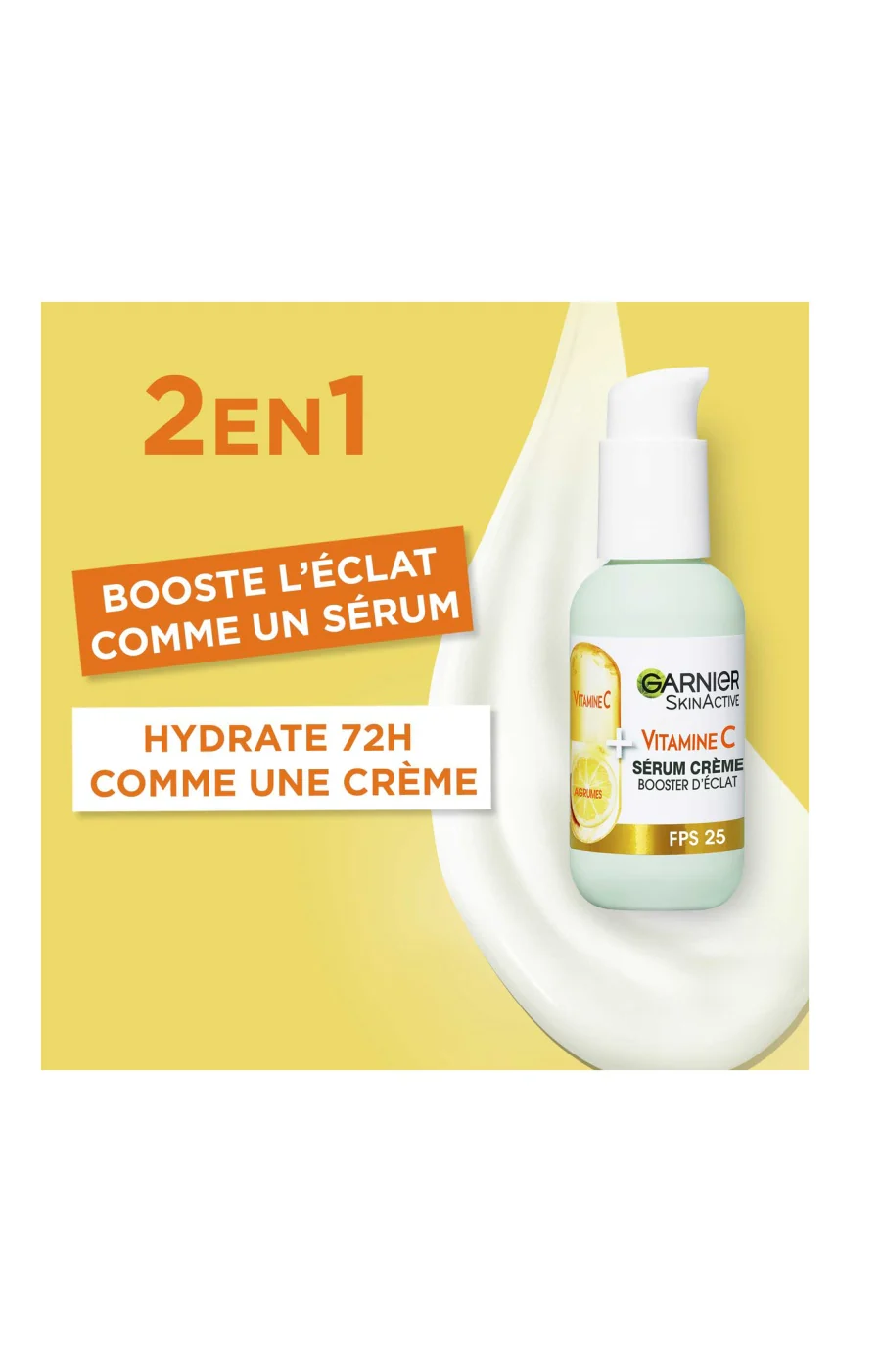 Sérum crème SPF 25 - Vitamine C - Peaux ternes - Image 4