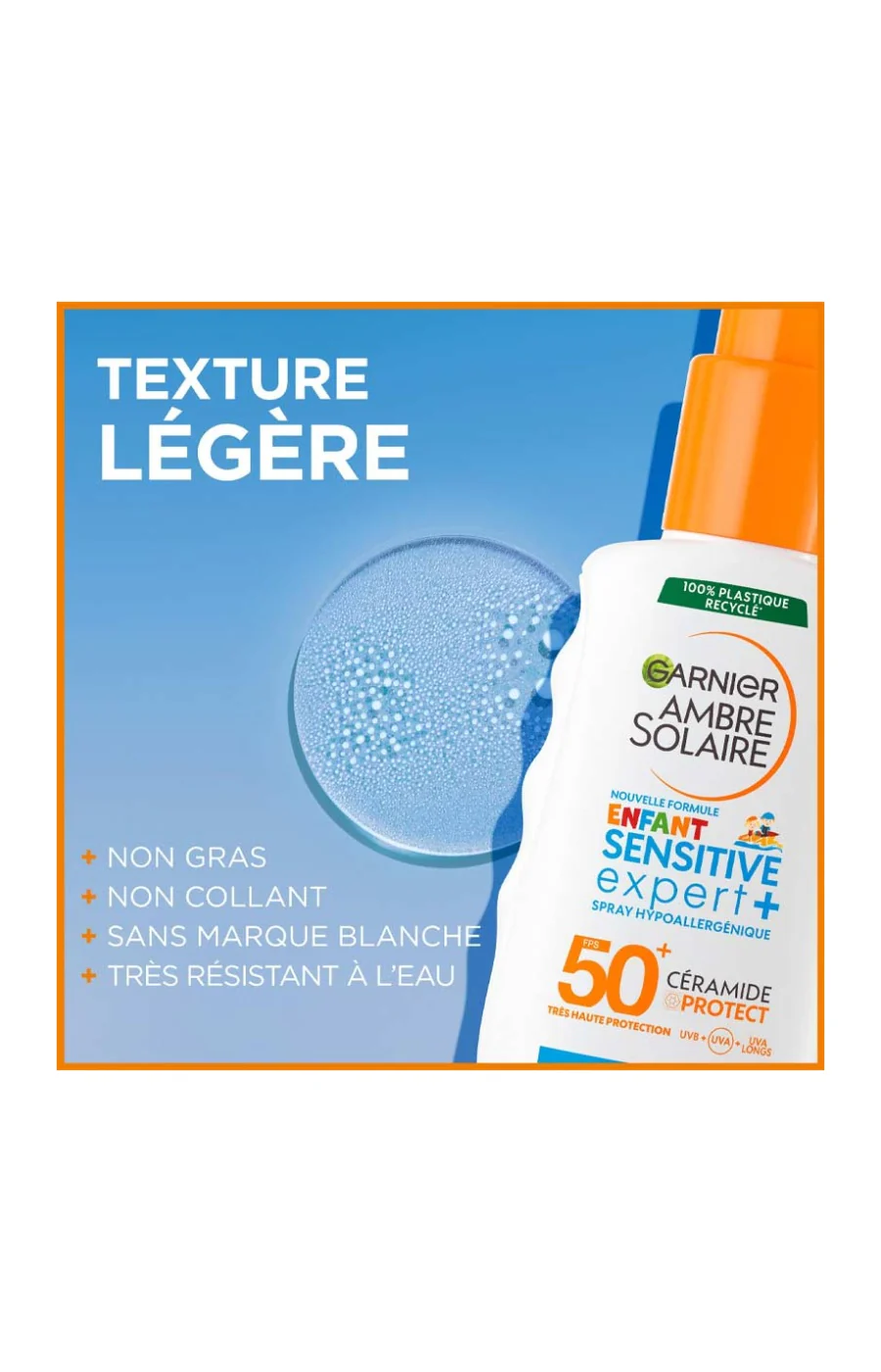 Spray solaire SPF 50+ - Sensitive Expert + - Enfants - 150 ml - Image 3