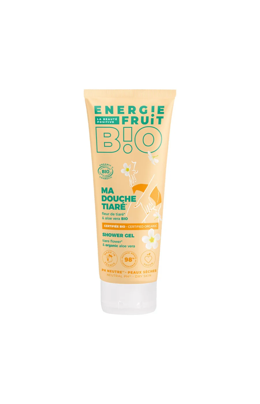Gels douche - Fleur de tiaré & aloe vera bio - 2 x 200 ml
