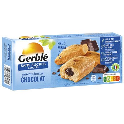 Gâteaux fourrés chocolat - 5 sachets