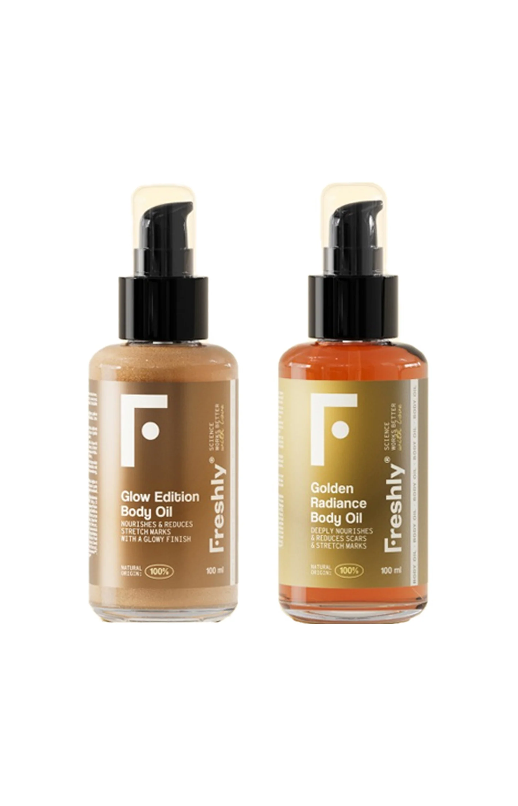 Huiles corporelle & illuminatrice - Corps - 2 x 100 ml - Image 2