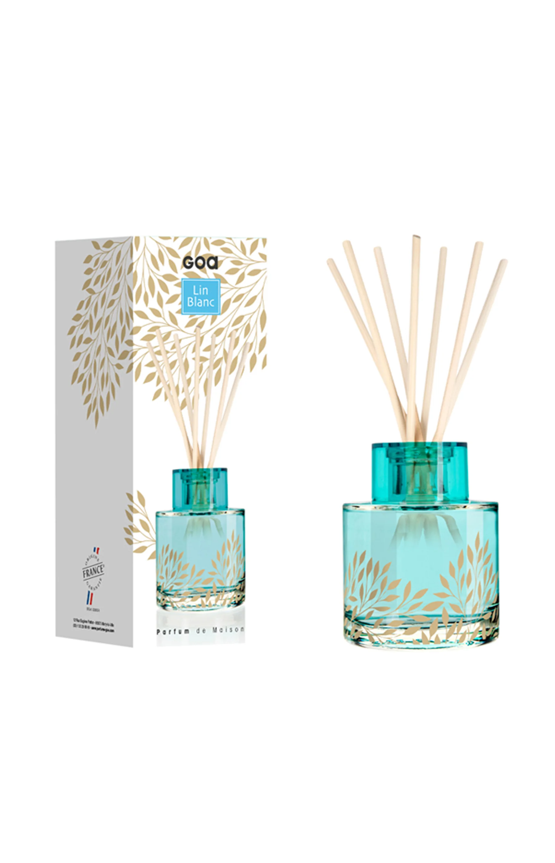 Bouquet parfumé Goatier - Lin blanc - 200 ml - Image 2