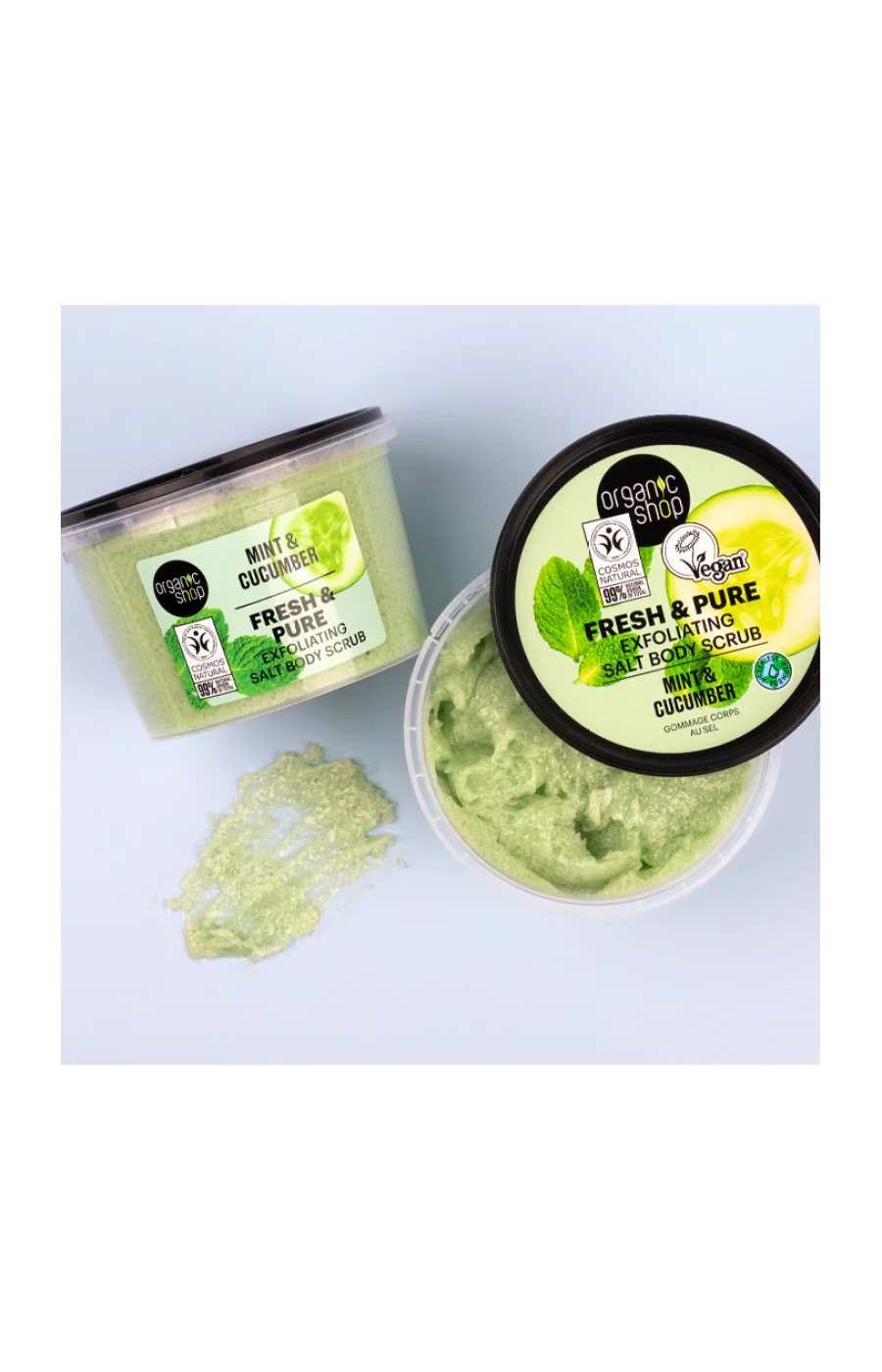 Gommages - Menthe & concombre - Corps - 2 x 250 ml - Image 3