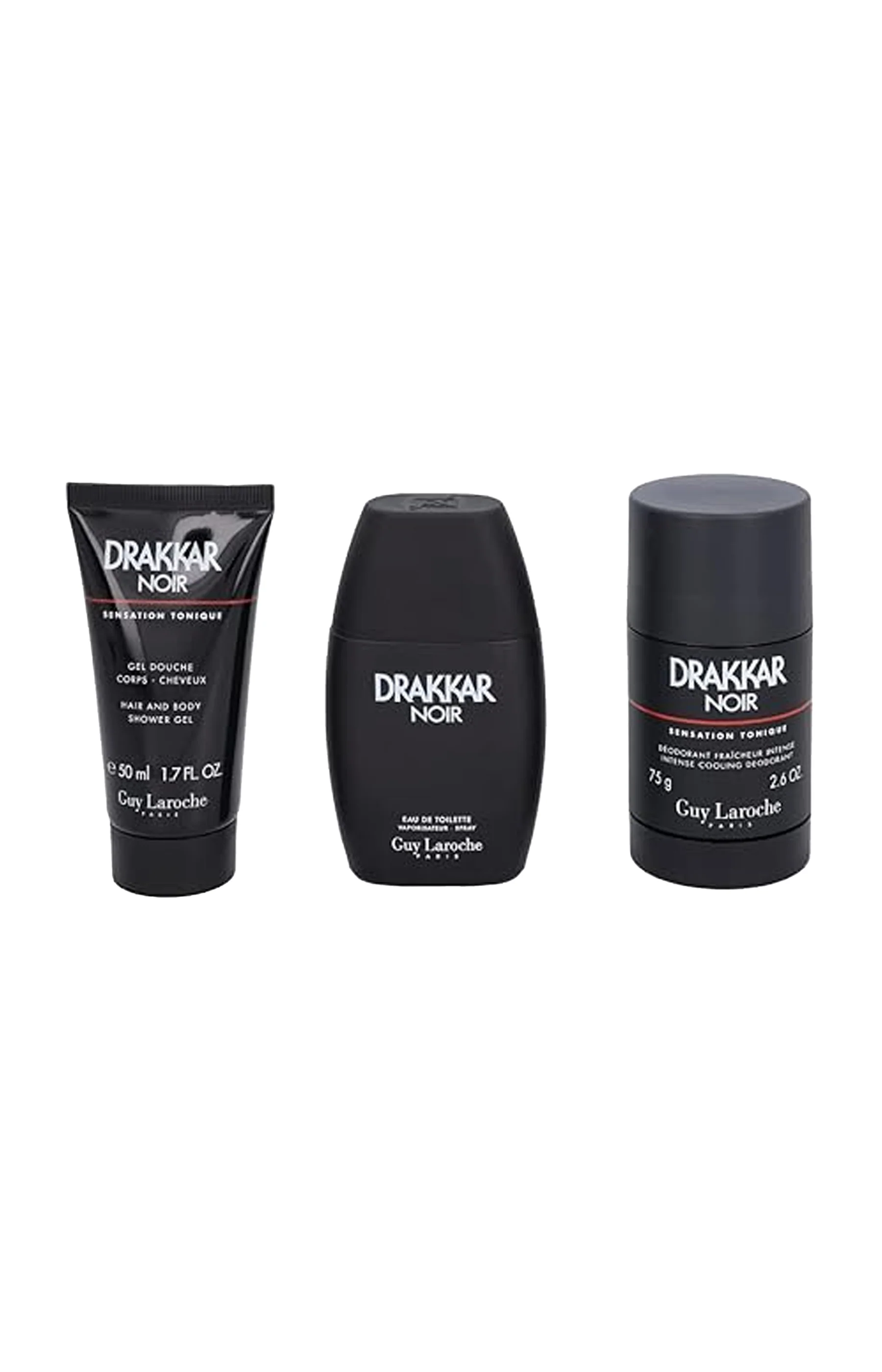 Coffret Drakkar Noir - Eau de toilette - Aromatique fougère - Homme - 3 produits - Image 2