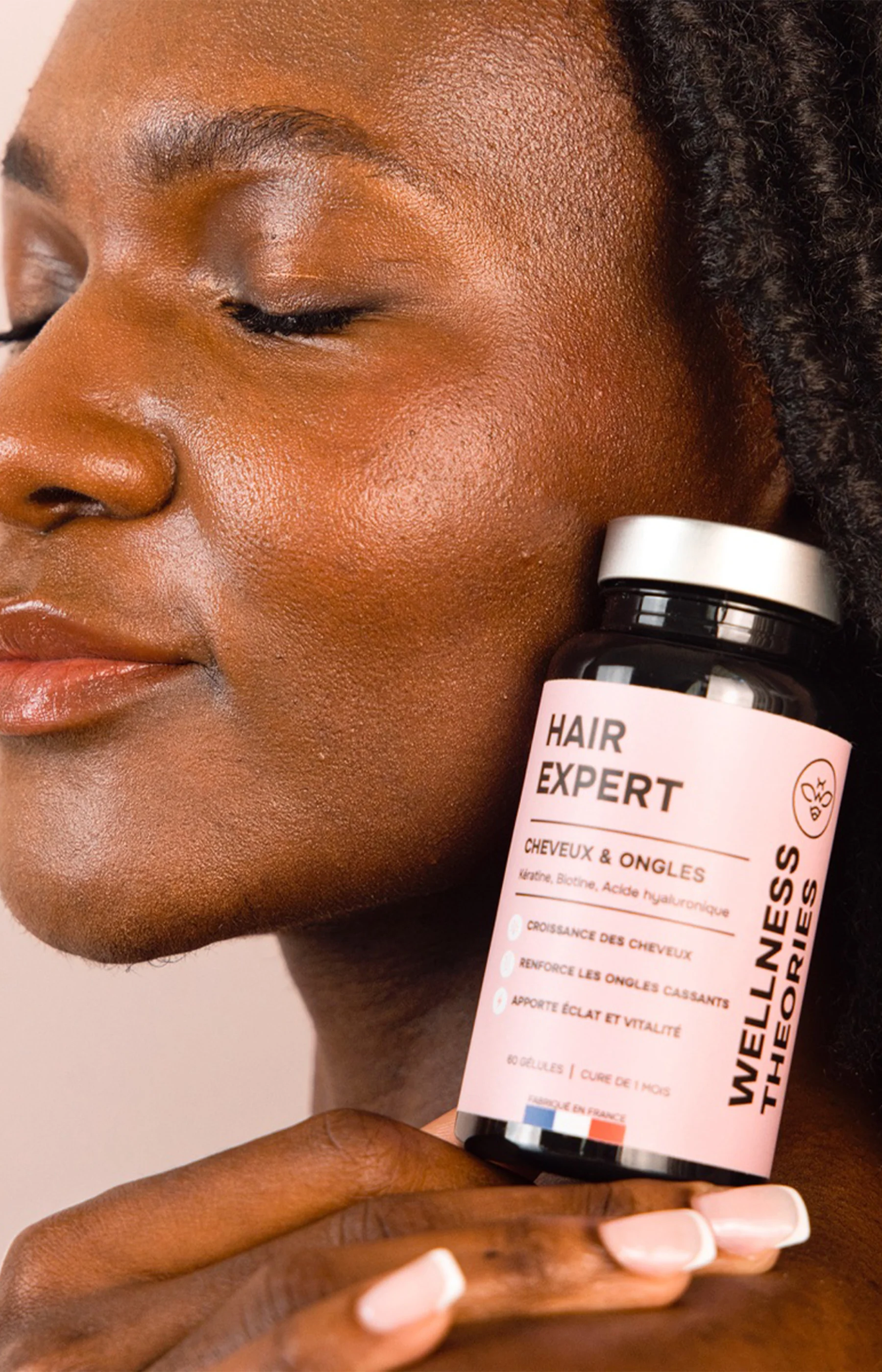 Cure pousse cheveux & ongles - Hair Expert - Kératine & biotine - 1 mois - Image 3