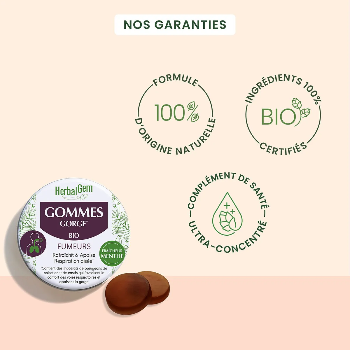 Gummies apaisantes & rafraichissantes - Fumeurs - 45 g - Image 3