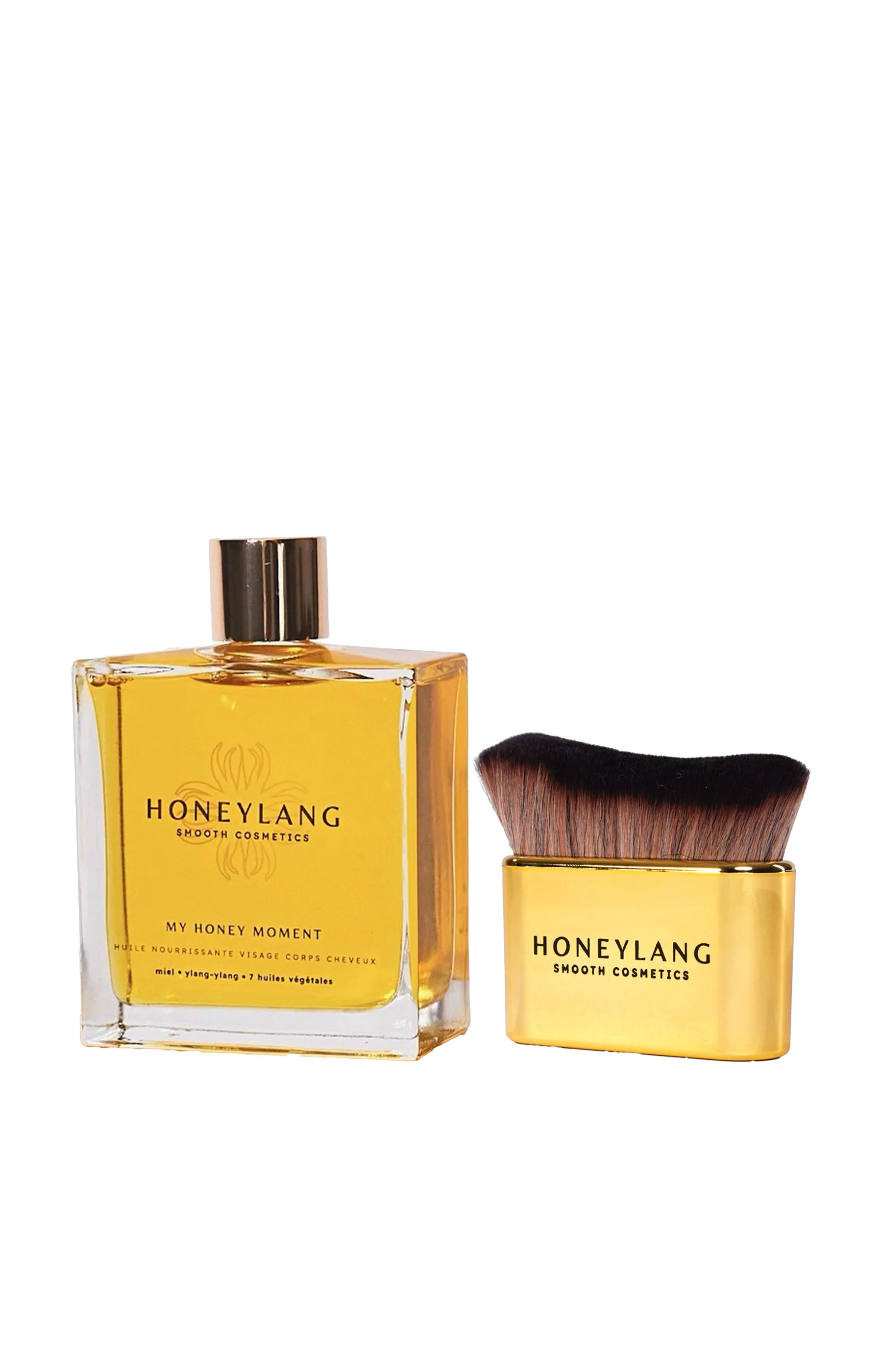 Huile hydratante & accessoire de massage corporel