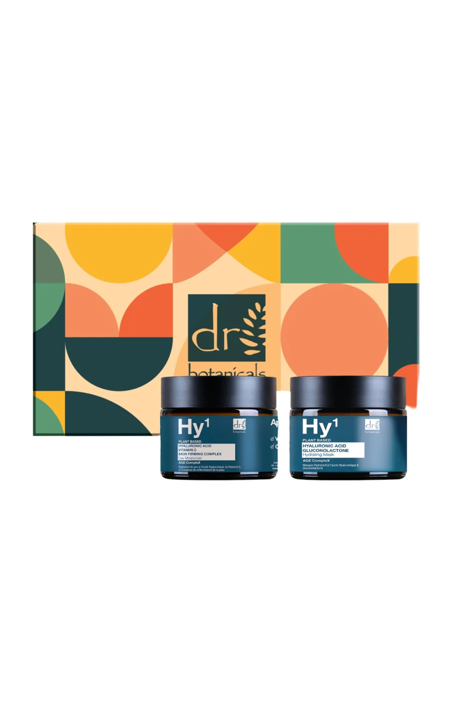 Crème de jour & masque anti-âge - Acide hyaluronique - 2 x 60 ml - Image 2