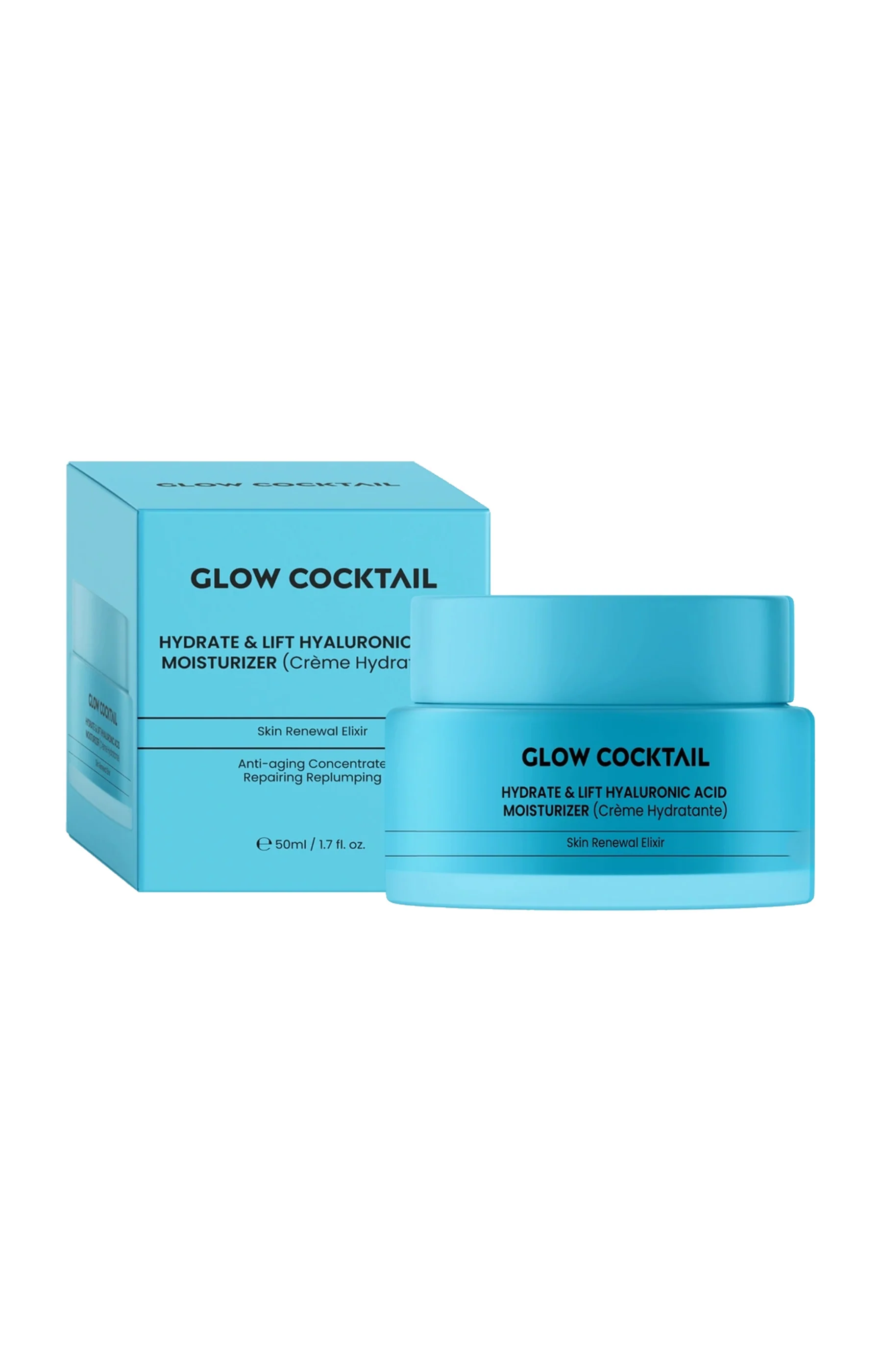 Crème hydratante - Acide hyaluronique - 50 ml