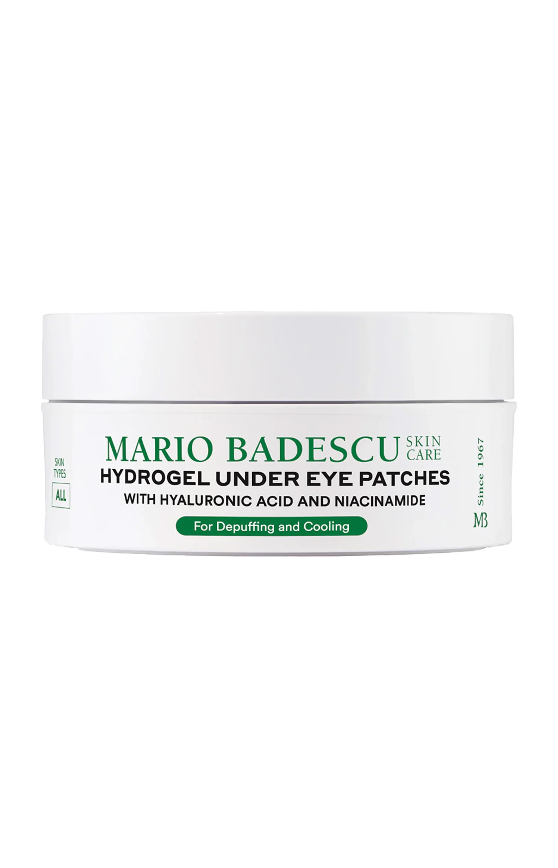 Patchs yeux hydrogel hydratants - Acide hyaluronique & niacinamide - 30 paires