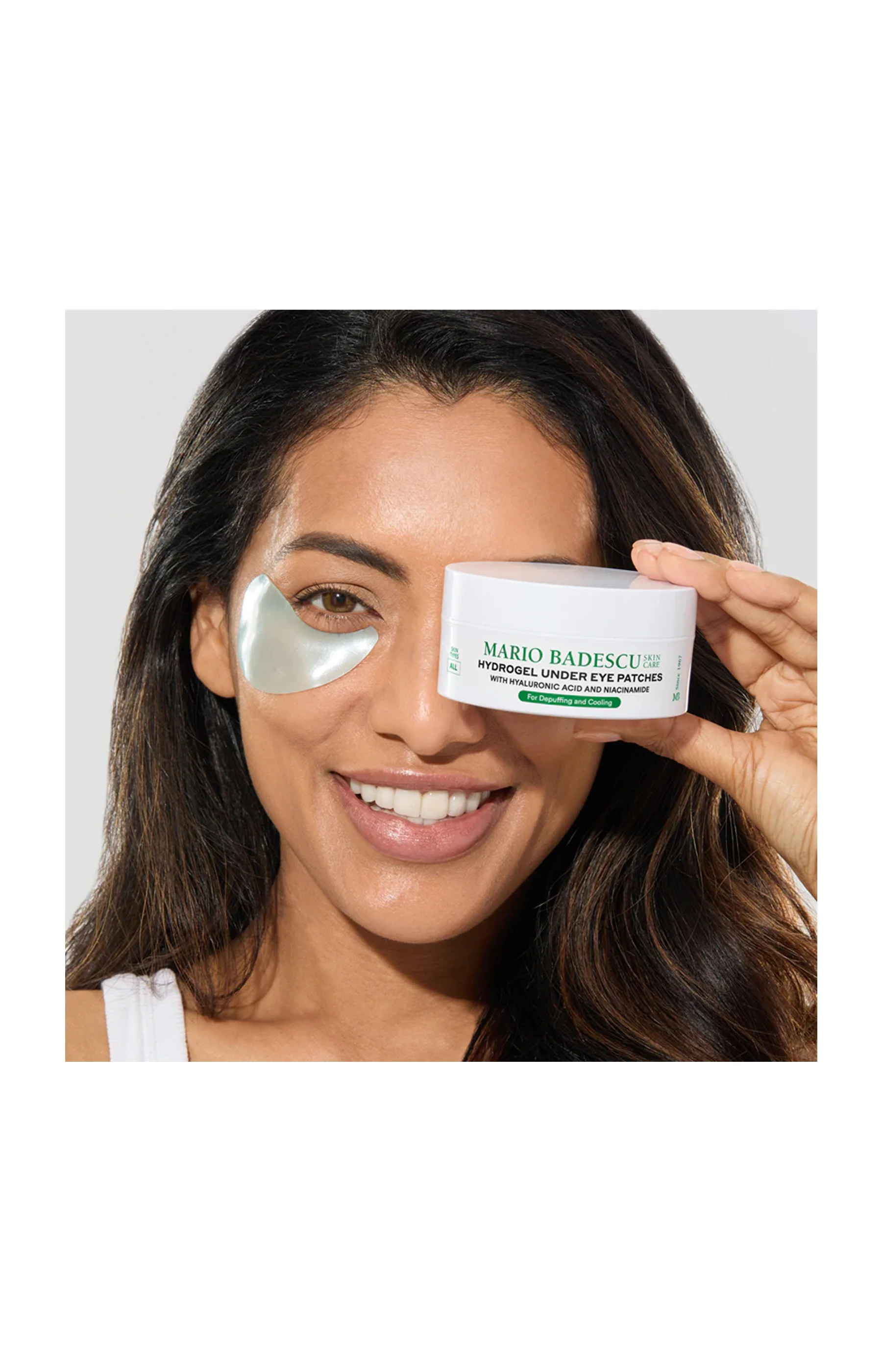 Patchs yeux hydrogel hydratants - Acide hyaluronique & niacinamide - 30 paires - Image 3