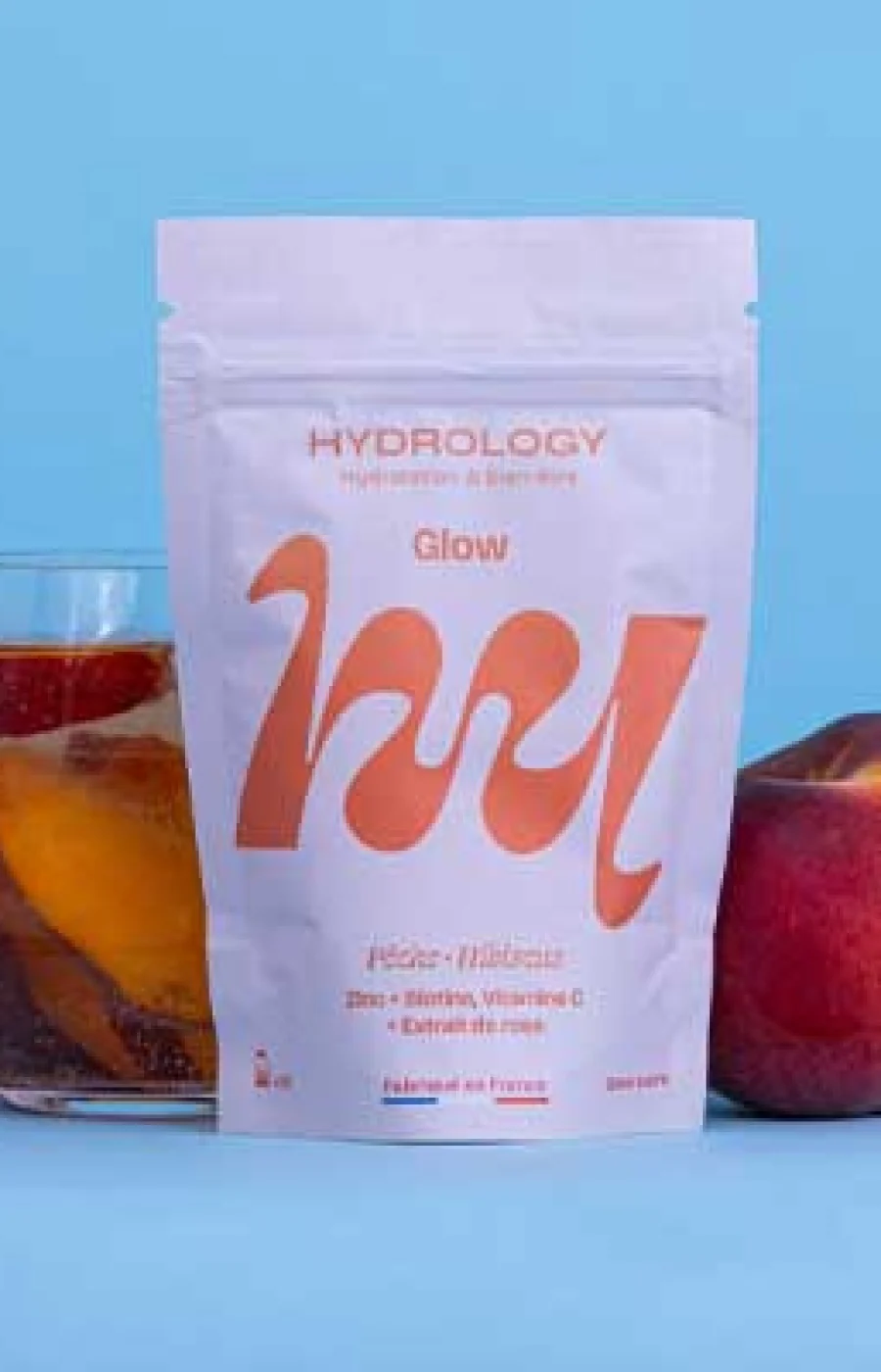 Pastilles aromatisées - Glow - Pêche & hibiscus - 15 billes - Image 3