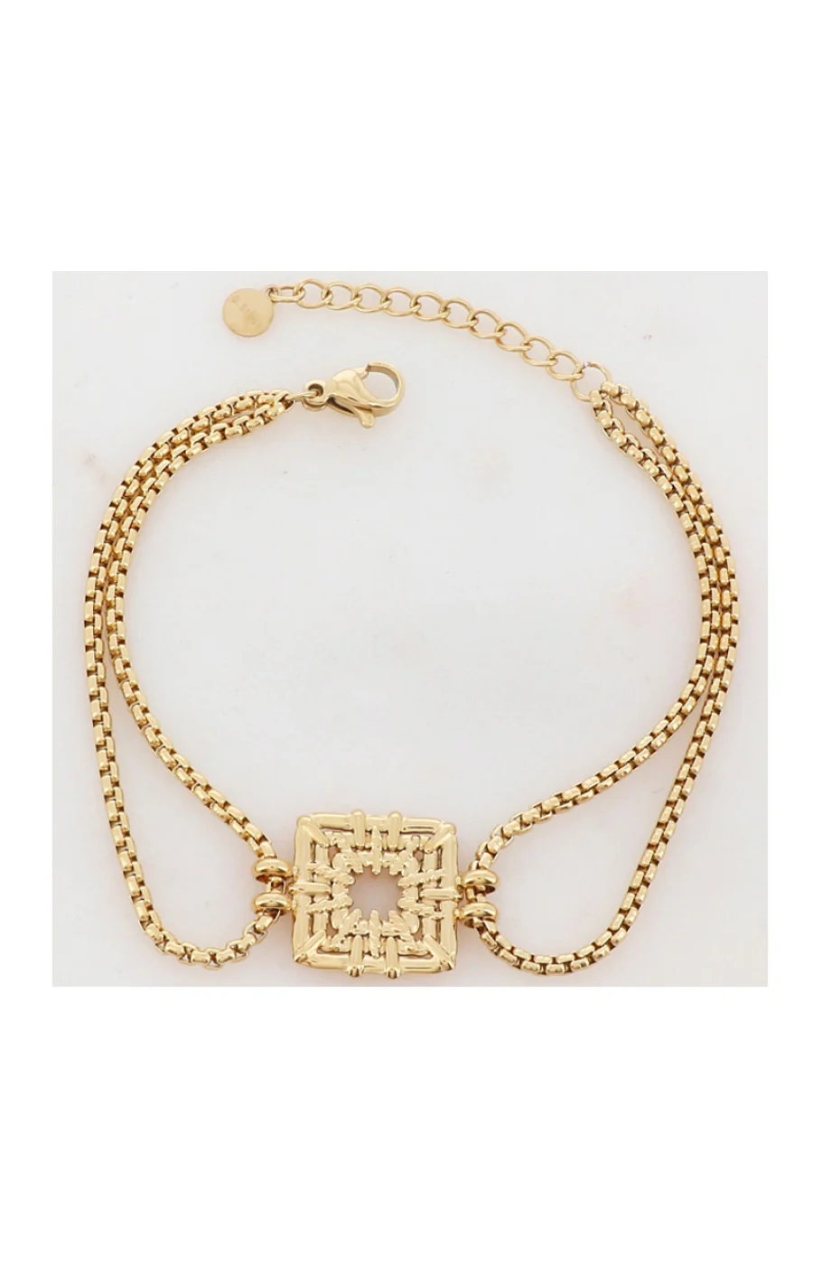 Bracelet - Acier inoxydable doré