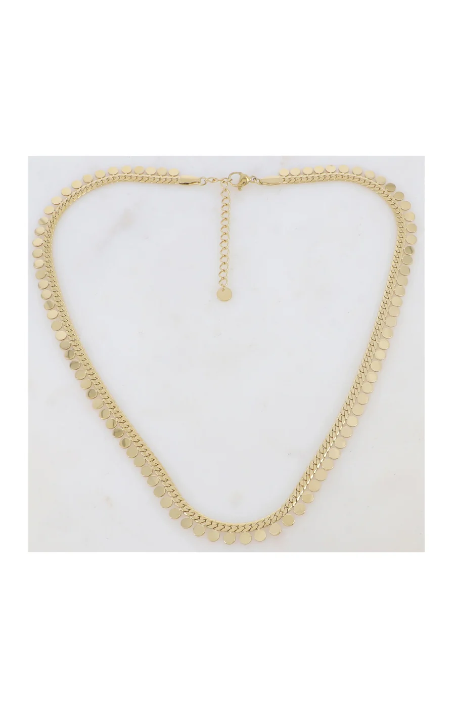 Collier - Acier inoxydable doré