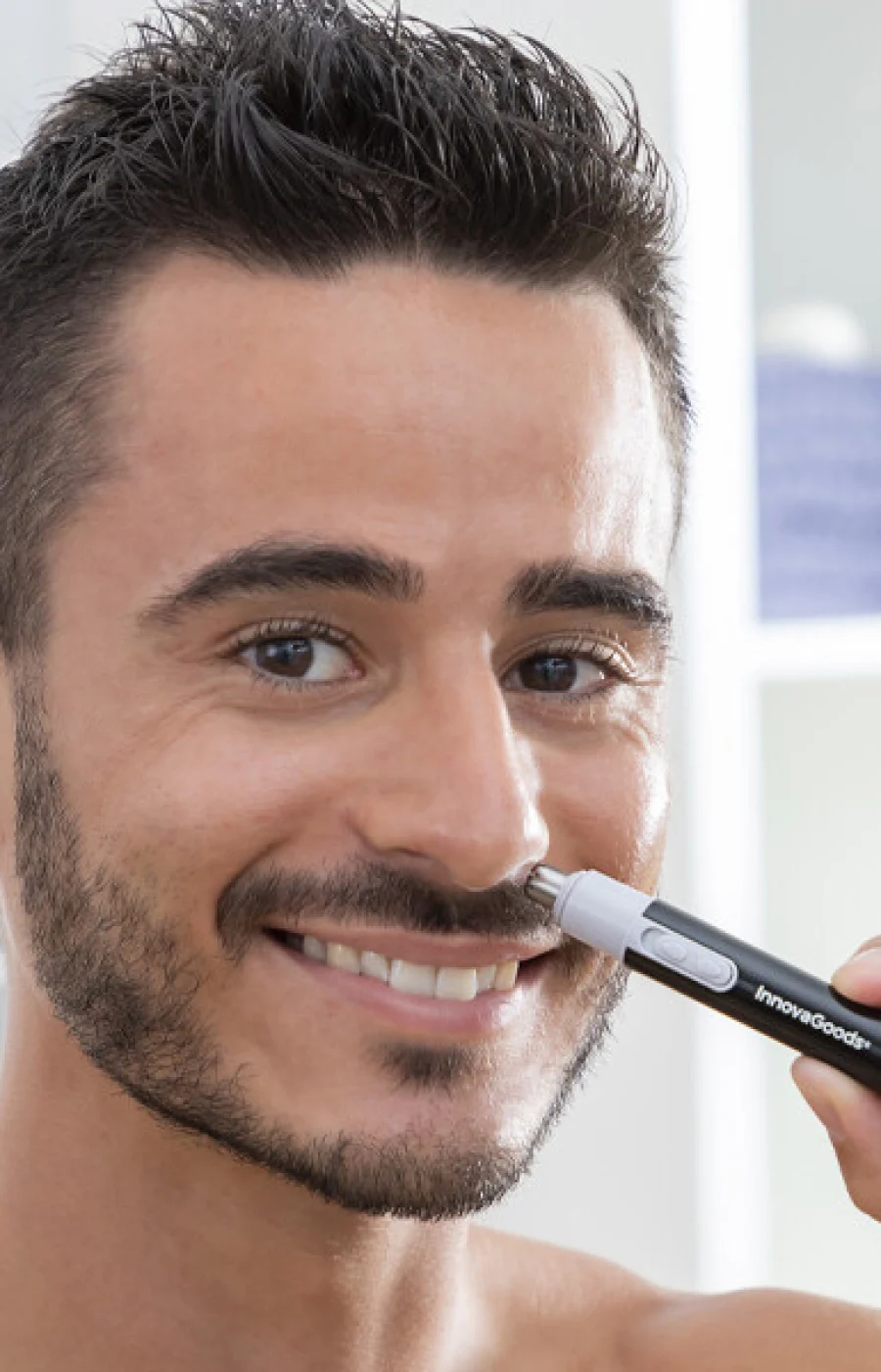 Mini tondeuse - Noir - Visage - Image 2