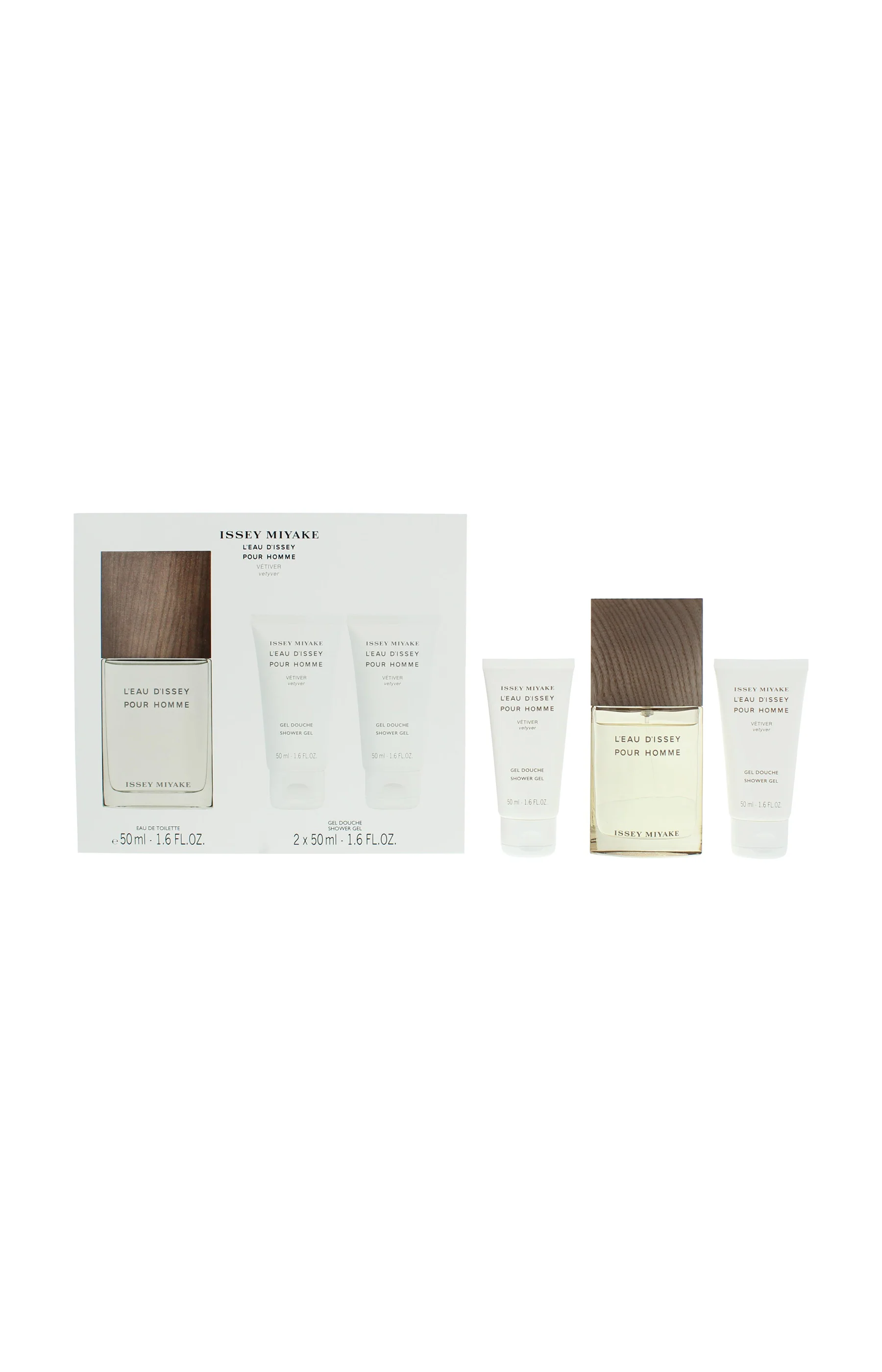 Coffret parfumé - L'eau D'issey Eau de toilette 50 ml - 3 produits