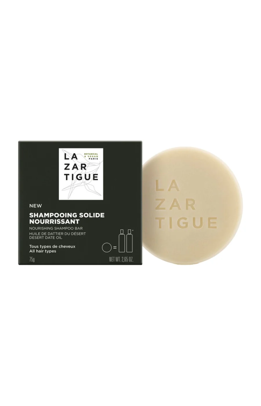 Shampoing solide nourrissant - Huile de dattier - 75 g