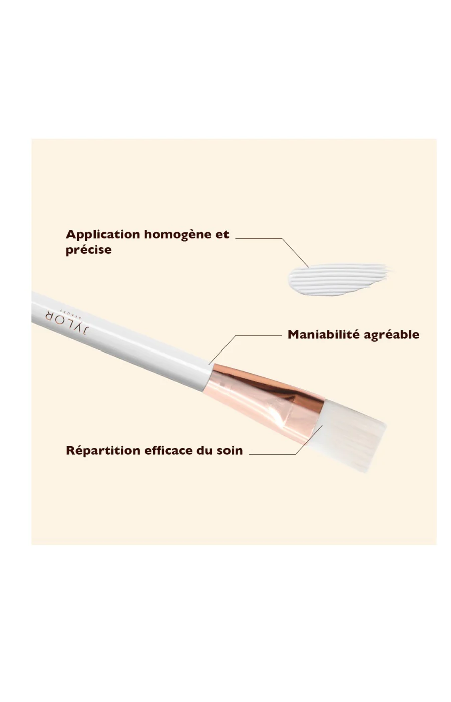 Pinceau applicateur de soins - Visage - Image 2