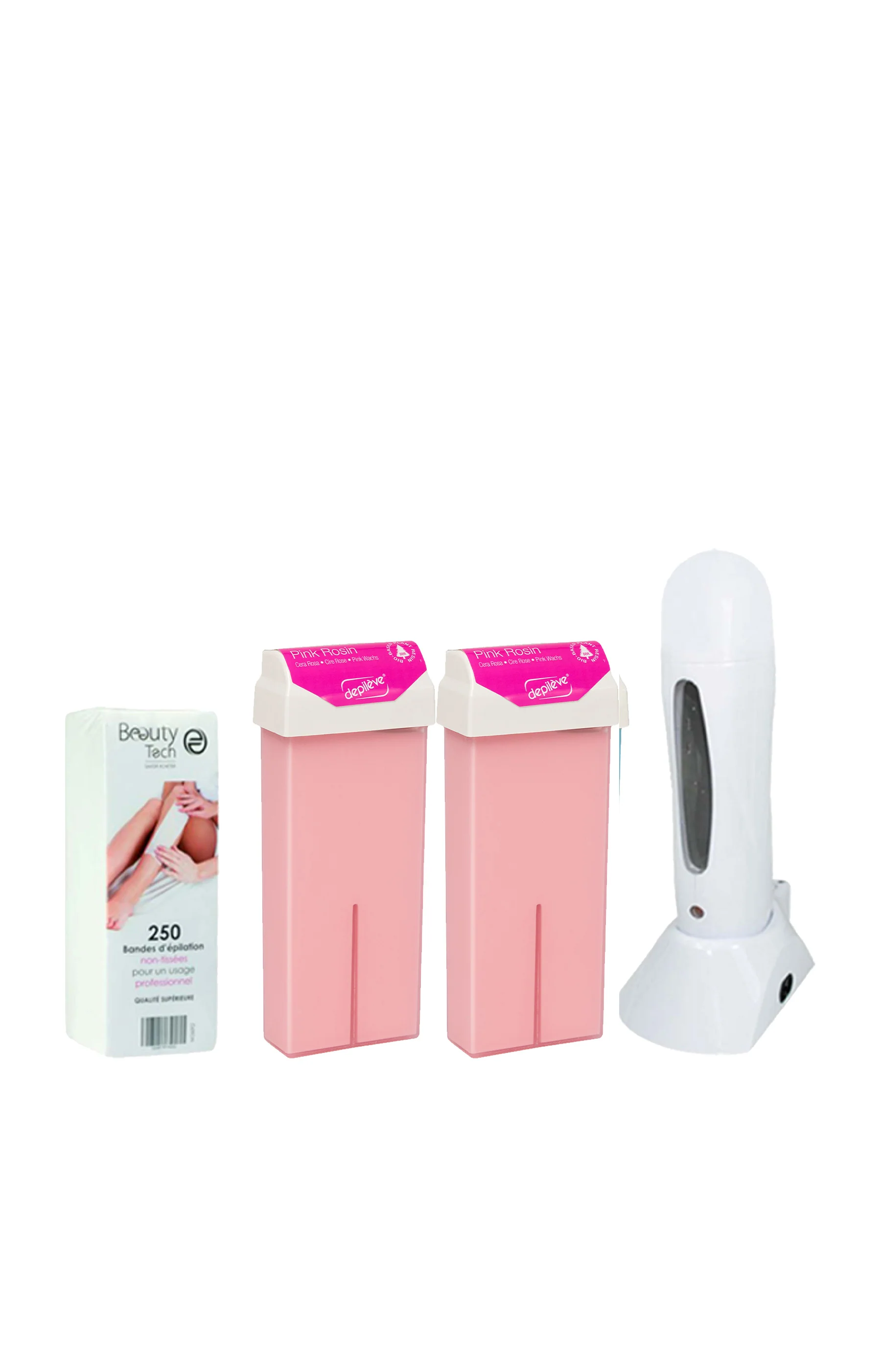 Kit d'épilation - Peaux sensibles - Corps - 4 produits