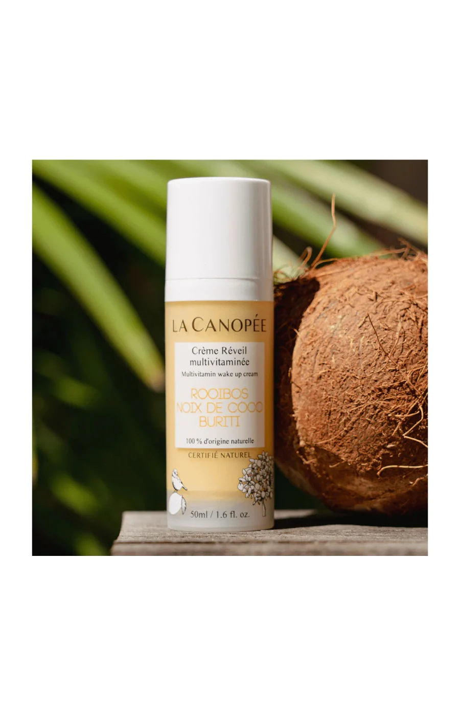 Crème réveil multivitaminée - Rooibos, noix de coco & buriti - Visage - 50 ml - Image 3