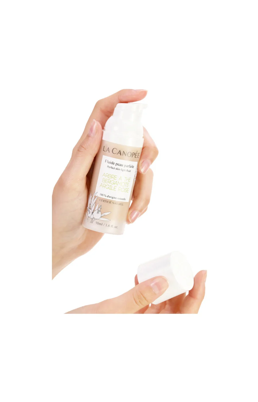 Fluide peau parfaite - Arbre à thé, bergamote & argile rose - Peaux normales à grasses - 50 ml - Image 3
