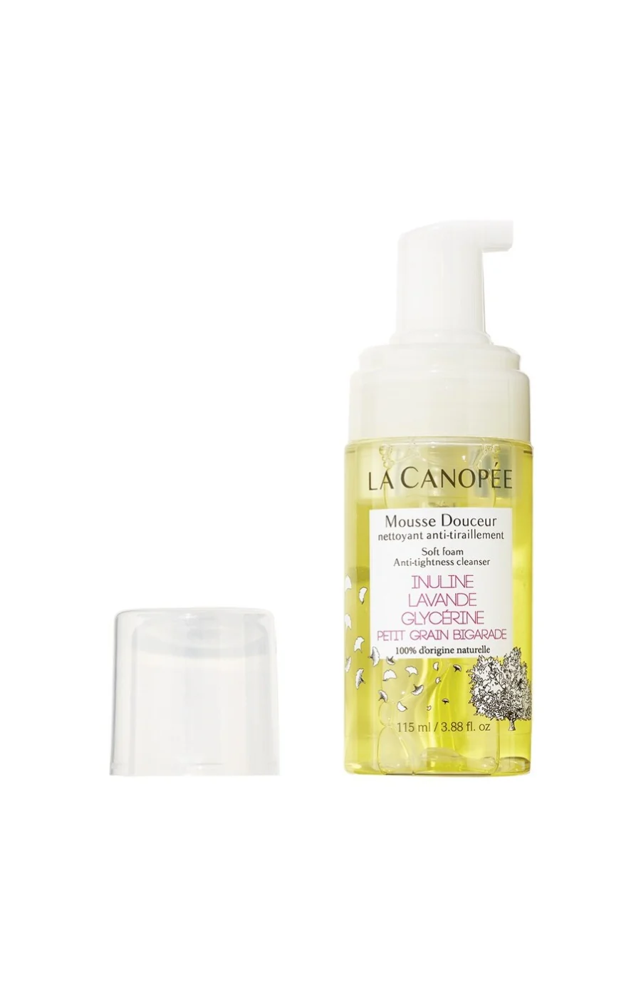 Mousse douceur nettoyante - Inuline, lavande, glycérine & petit grain - Visage - 115 ml - Image 2