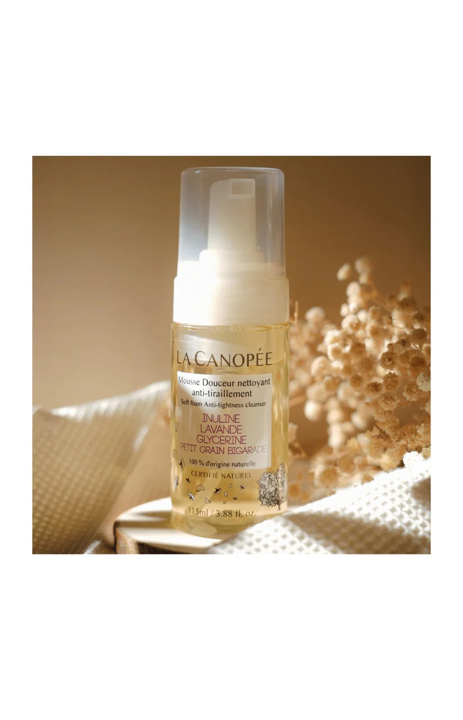 Mousse douceur nettoyante - Inuline, lavande, glycérine & petit grain - Visage - 115 ml - Image 4