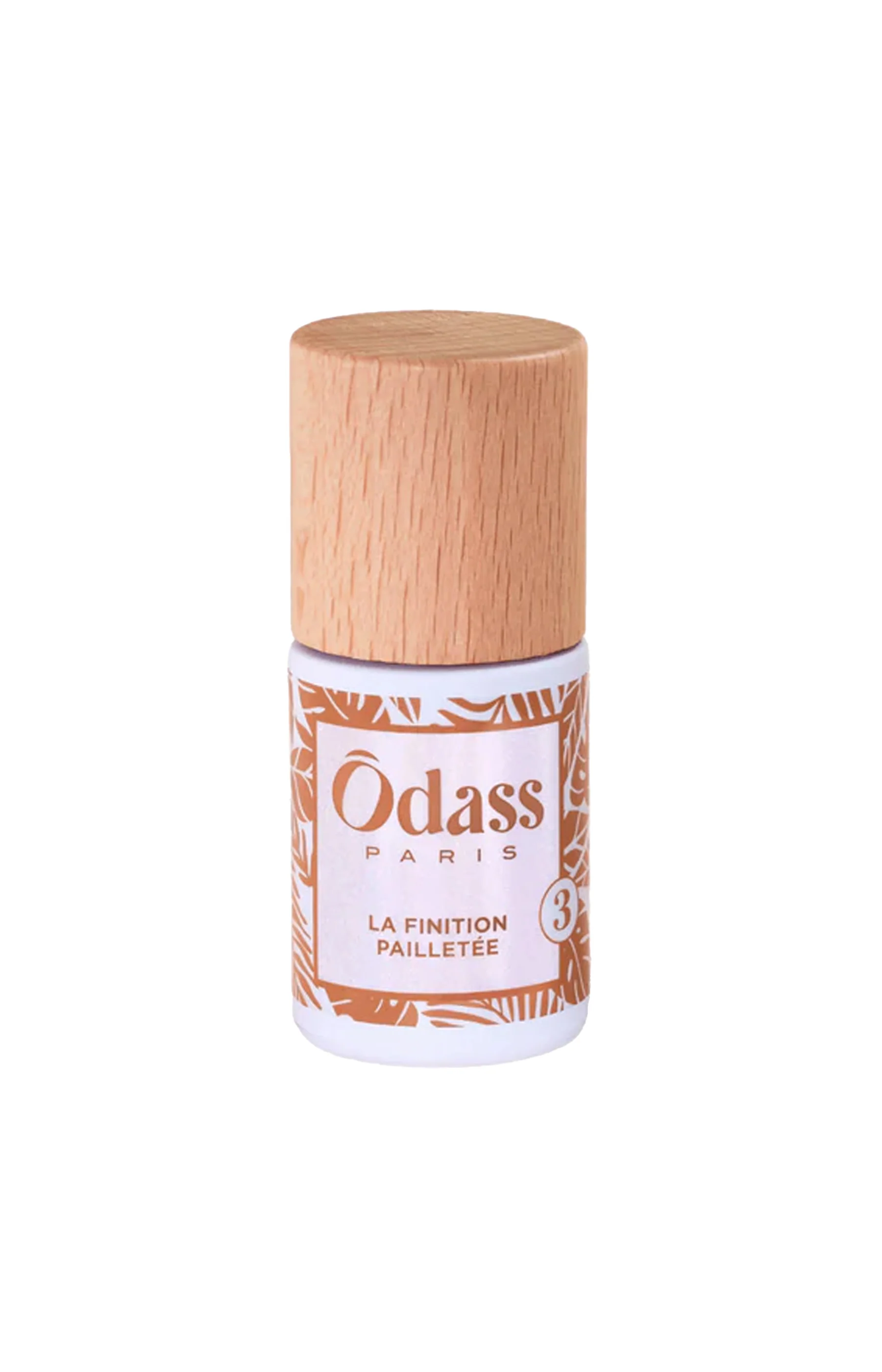 Top coat pailleté vernis semi-permanent - 10 ml - Image 2