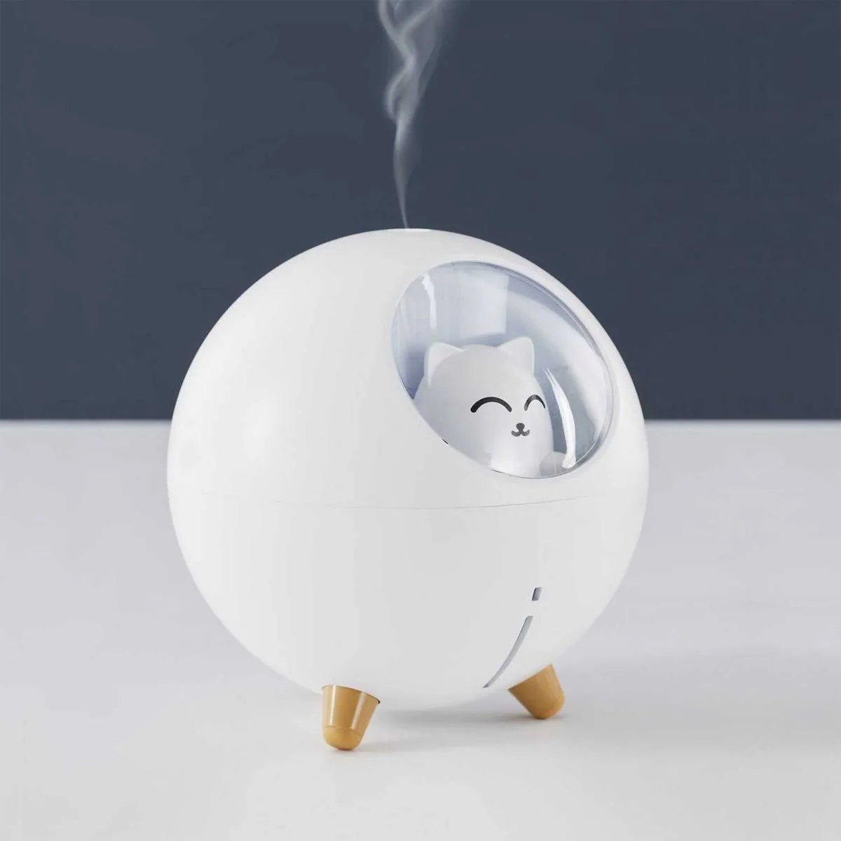 Diffuseur de parfum d'ambiance chat - Blanc - Image 2