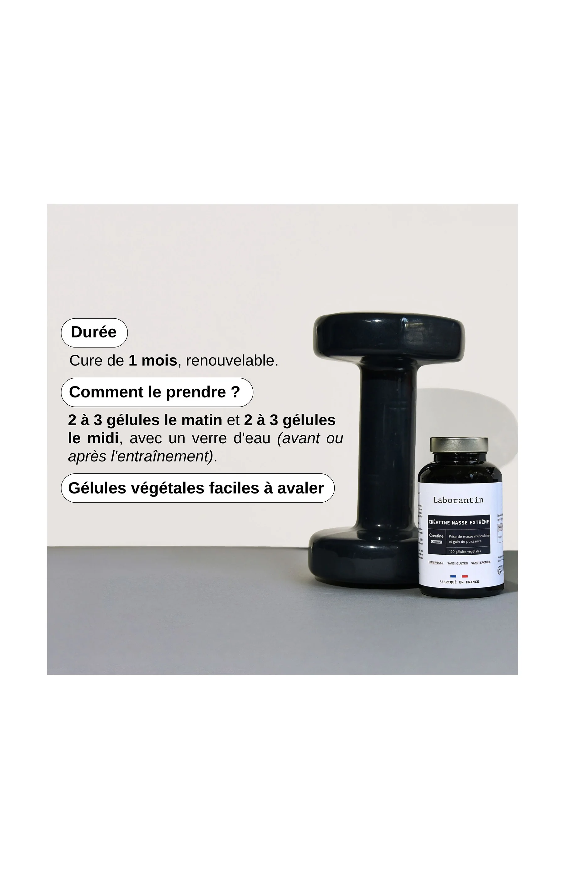 Créatine Masse Extrême - 1 mois - Image 5