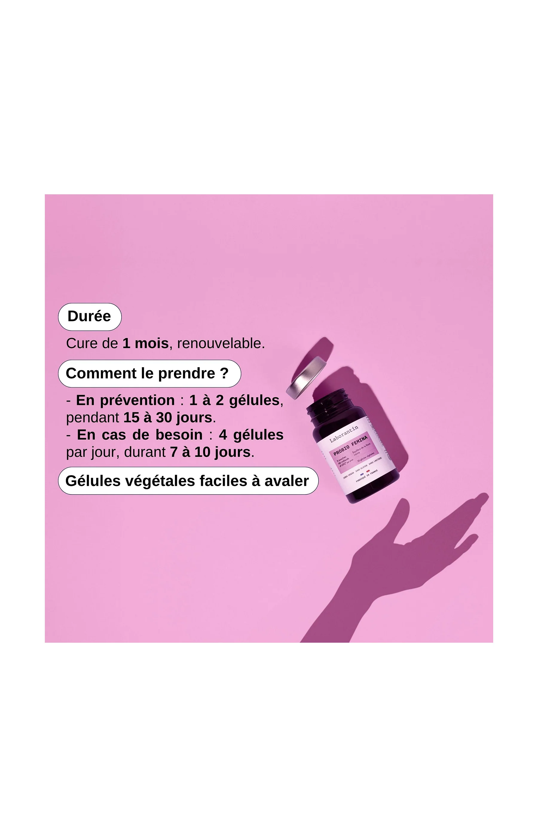 Probio Femina - Confort intime - 15 à 30 jours - Image 3