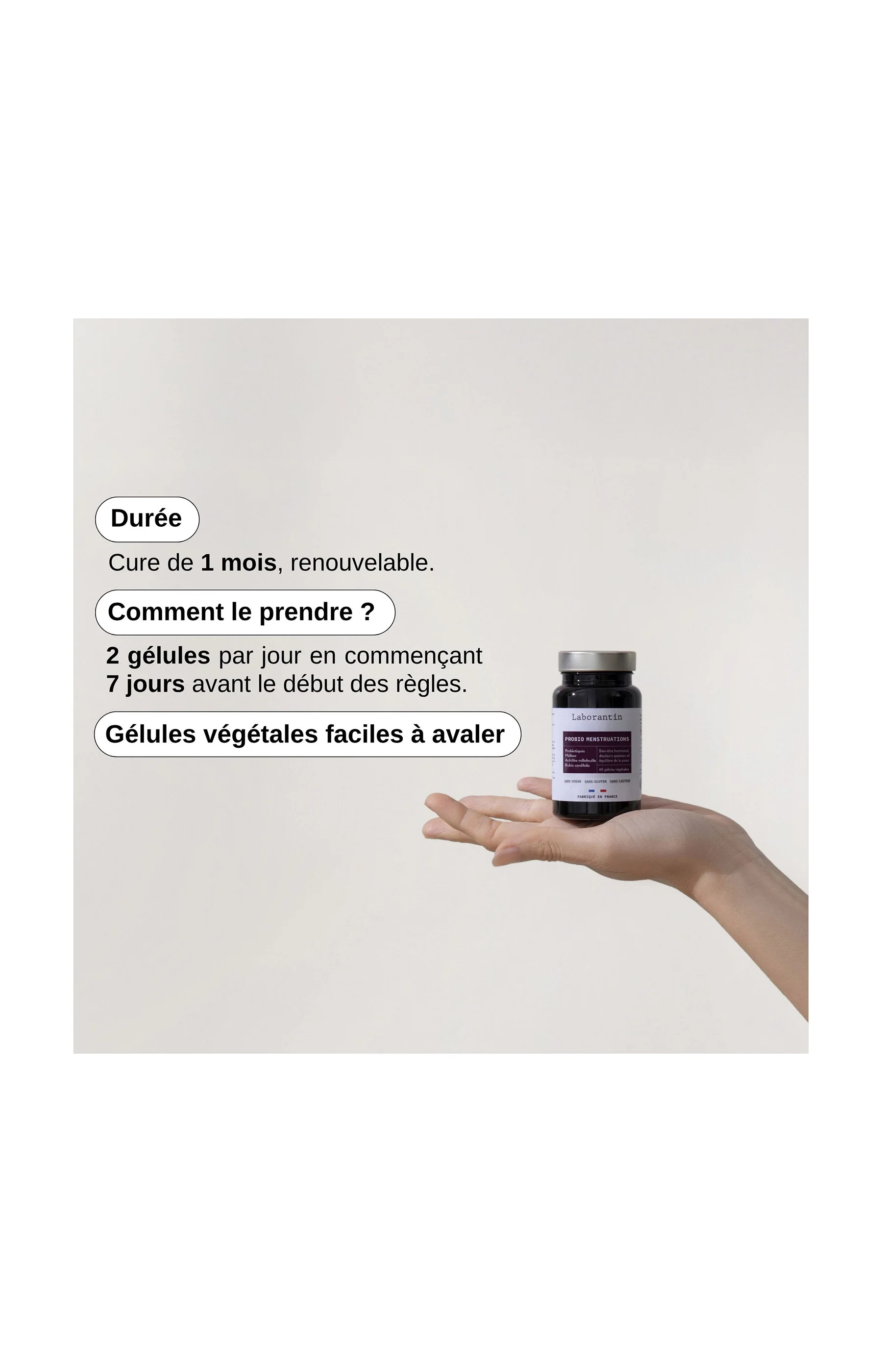 Probio Menstruations - Confort menstruel - 1 mois - Image 4