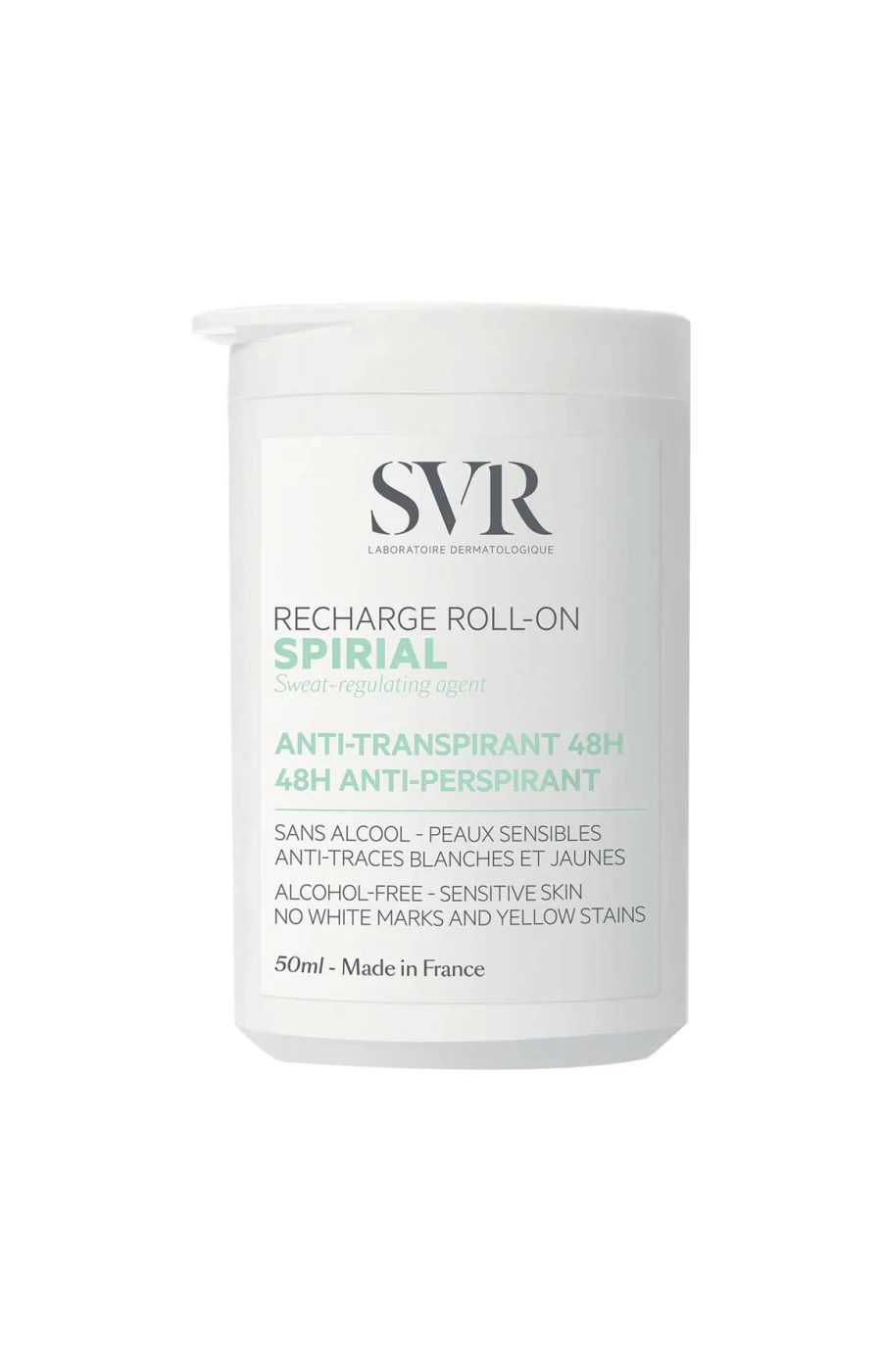 Recharge déodorant roll-on 48h - Spirial - 50 ml