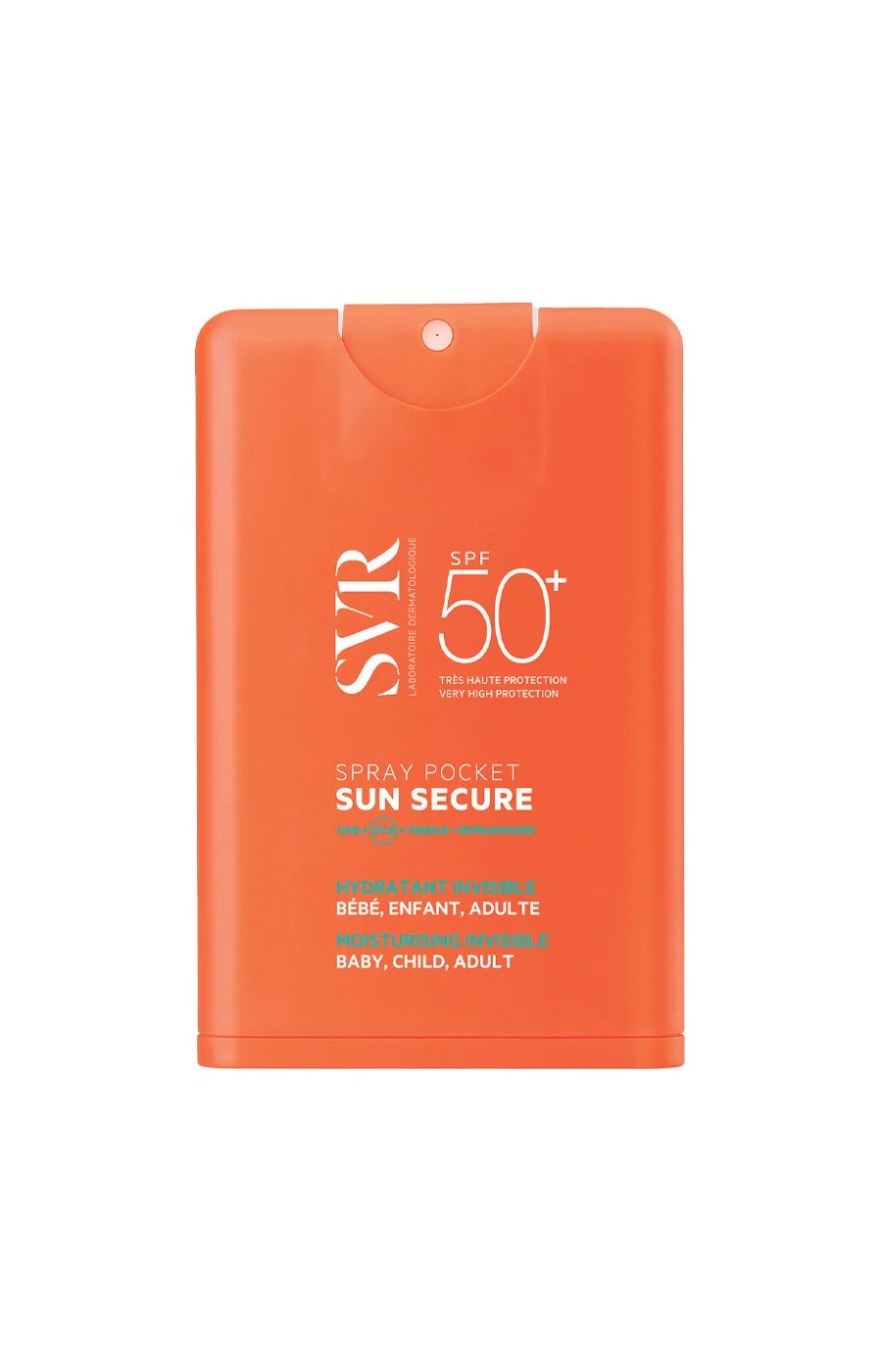 Spray solaire pocket SPF 50+ - Sun Secure - Visage - 20 ml