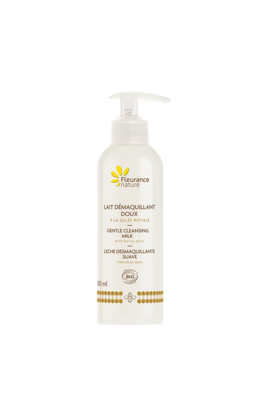 Laits démaquillants doux bio - Gelée royale - Visage - 2 x 200 ml
