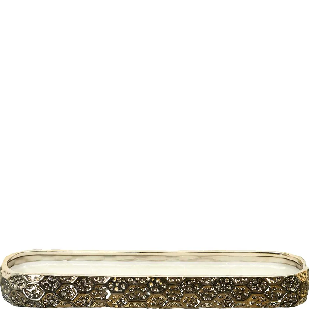 Bougie parfumée en céramique - Or du temps - Cachemire - 1,2 kg - Image 3
