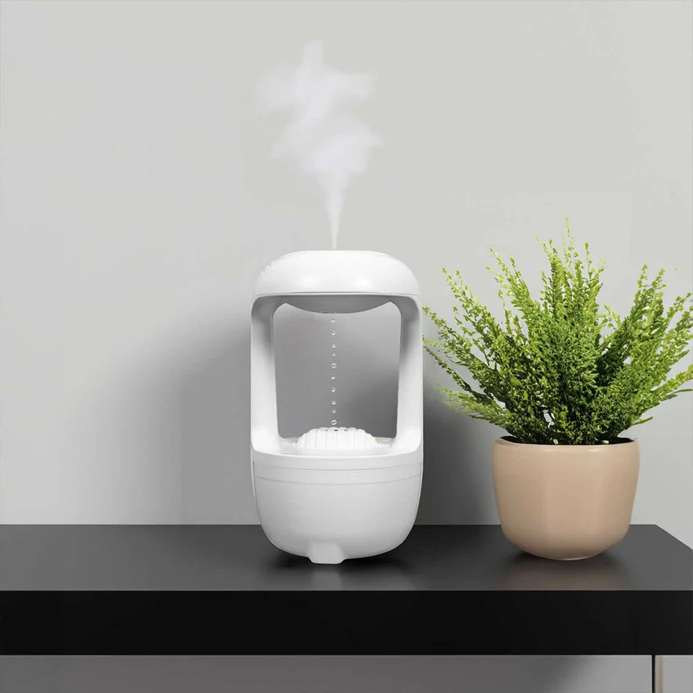 Diffuseur d'huiles essentielles - Illusion - Blanc - Image 3