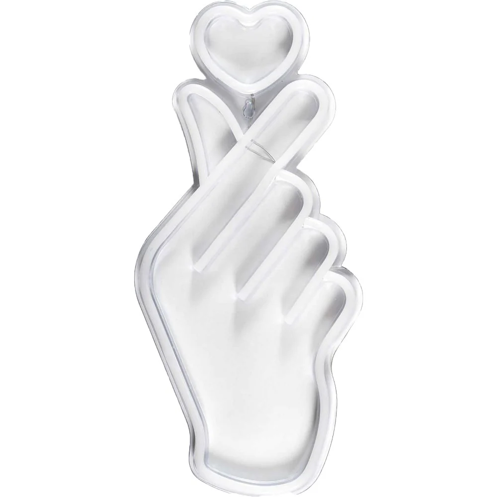 Lampe LED effet néon - Signe cœur - Image 3