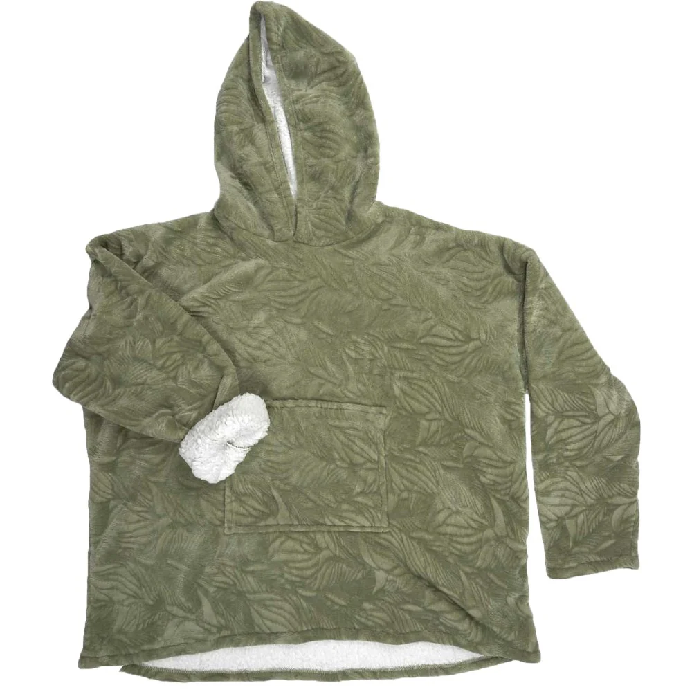 Sweat plaid jacquard - Vert - Image 3