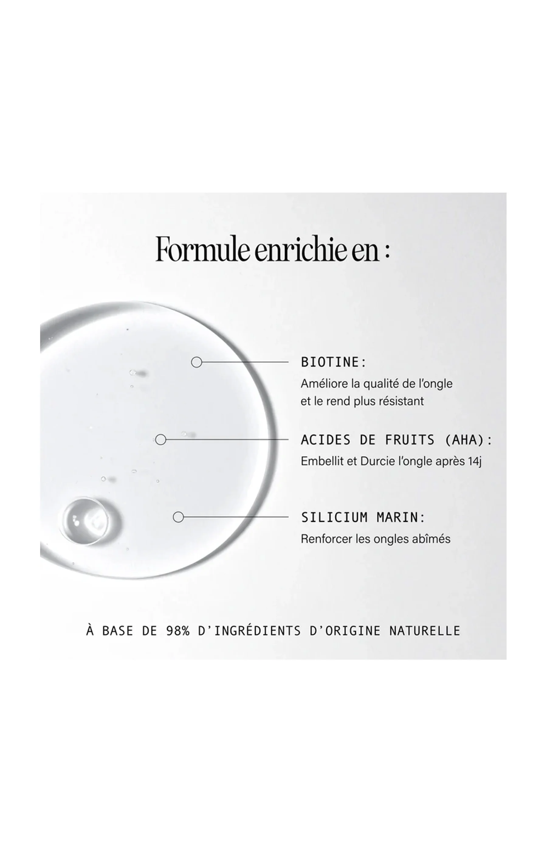 Vernis soin - Ongles dédoublés - 10 ml - Image 4