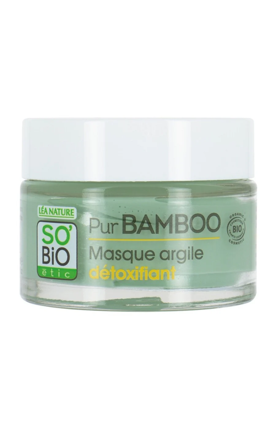 Masque à l'argile détoxifiant bio - Visage - Pur Bamboo