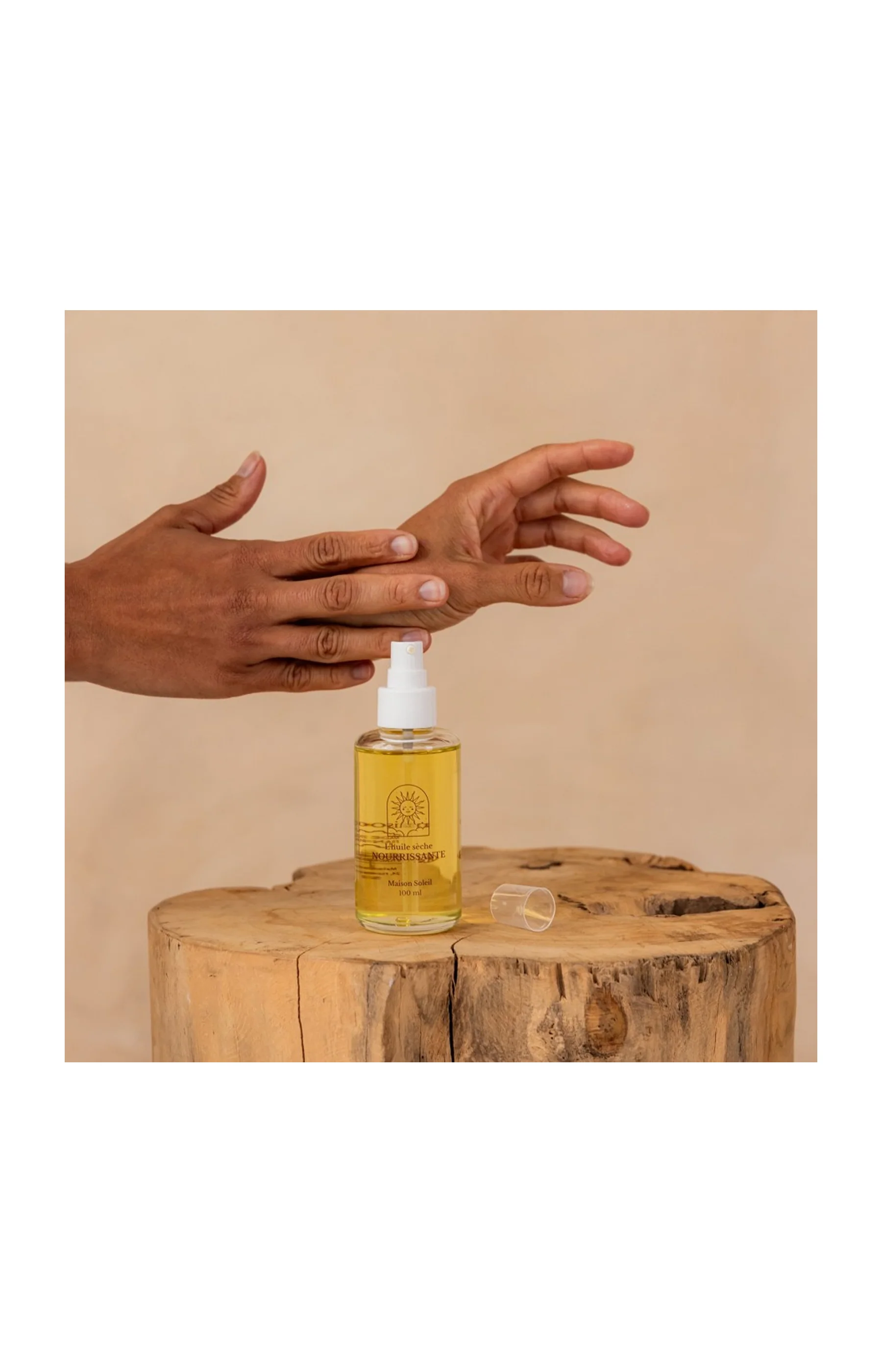 Huile sèche nourrissante bio - Corps & cheveux - 100 ml - Image 4